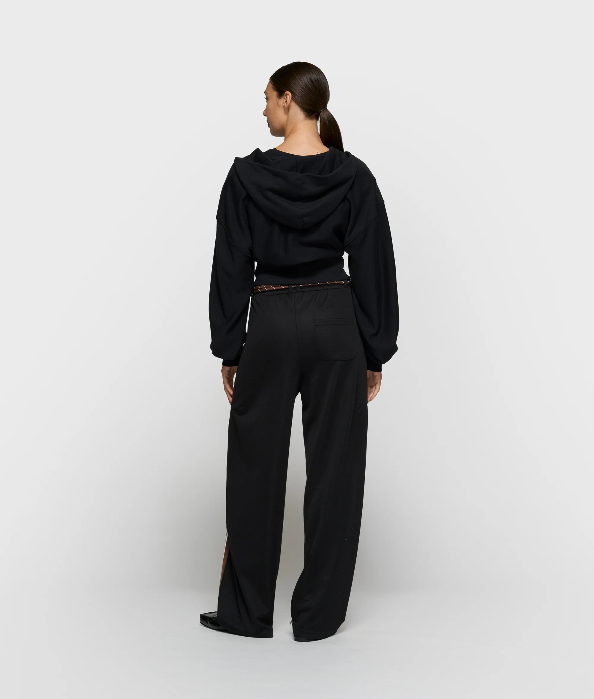 ballet zip hoodie | black - Image 4