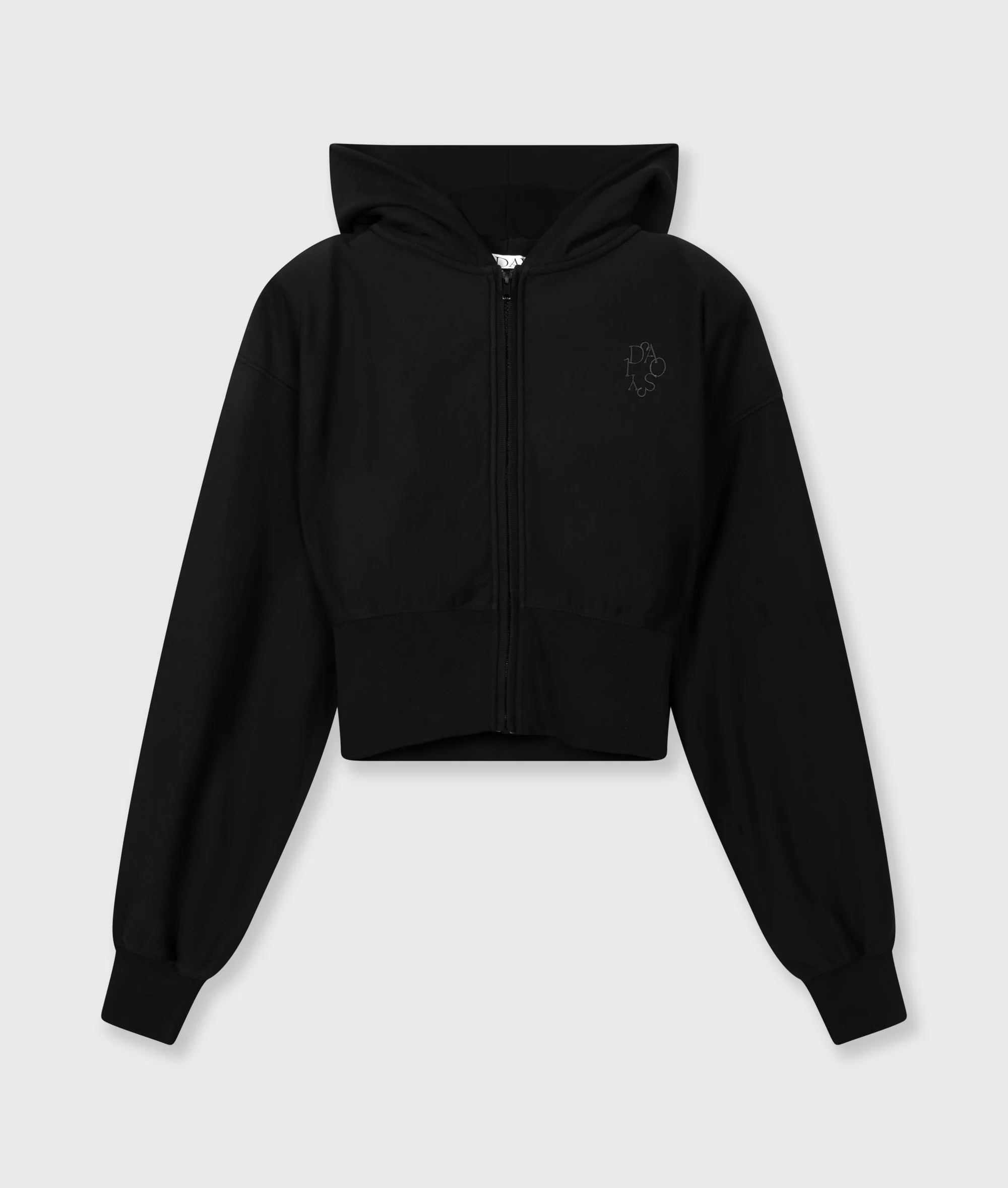 ballet zip hoodie | black - Image 5