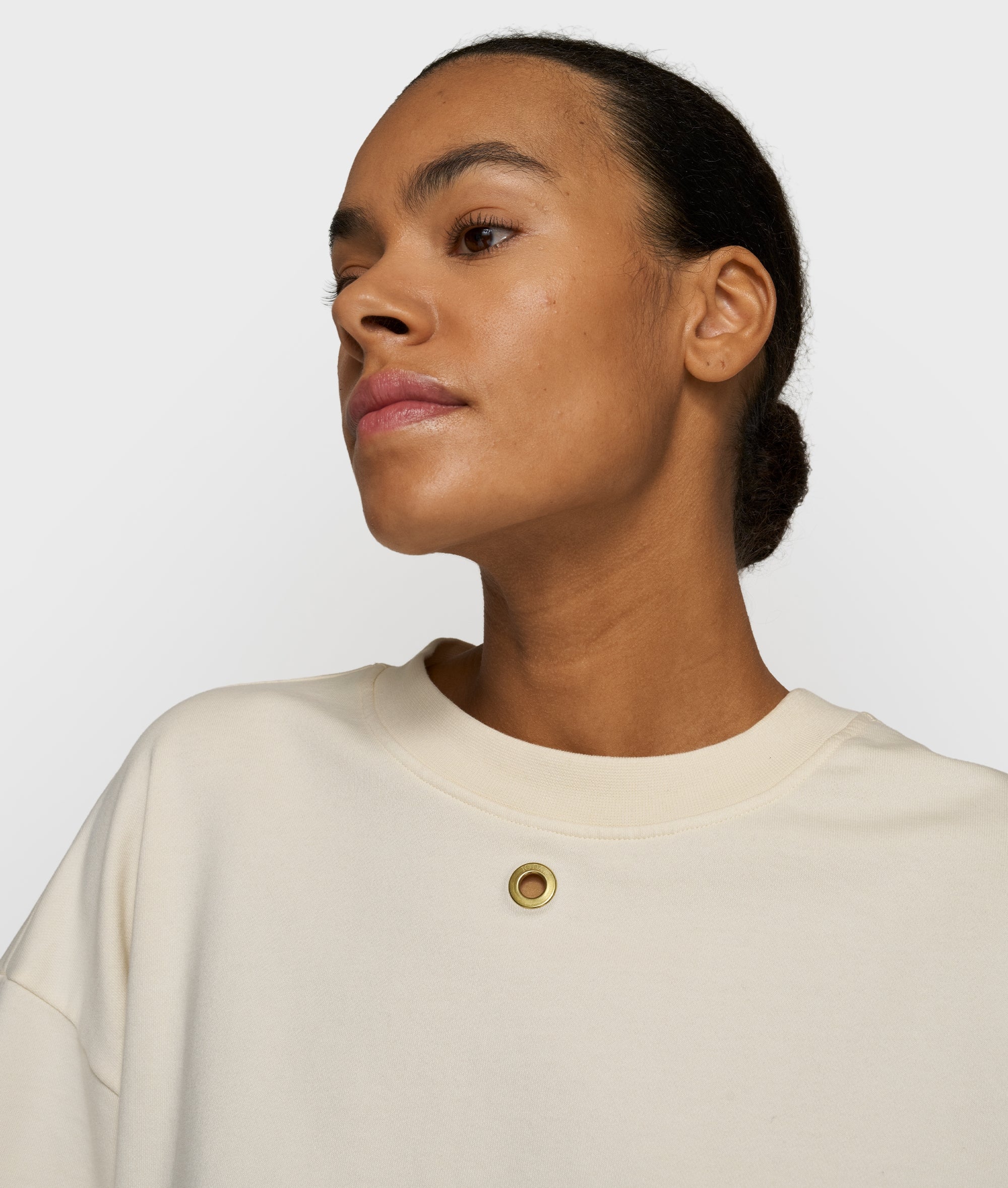 balloon sweater | soft vanilla - Image 2