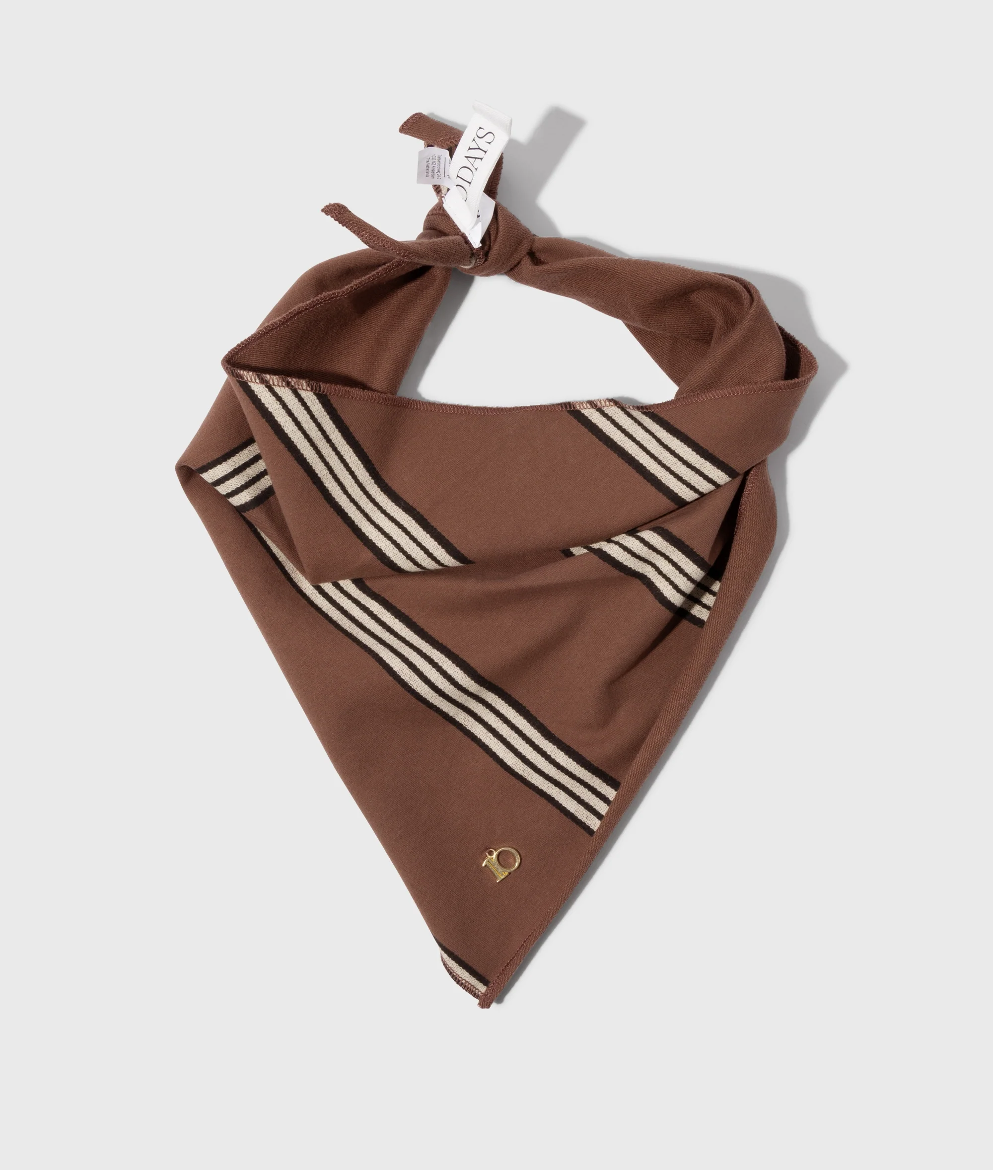 bandana stripes | deep brown - Image 2