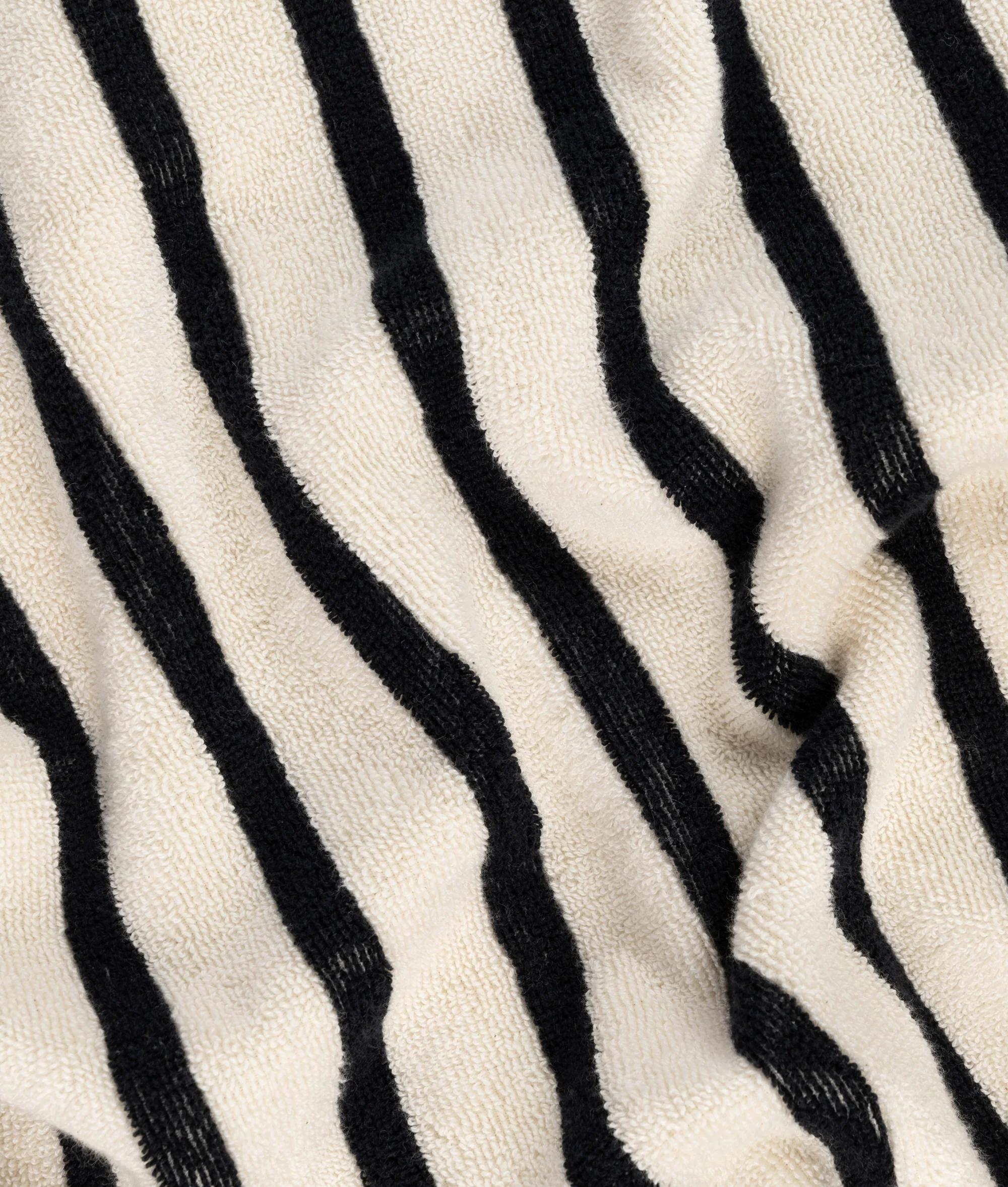 bathrobe stripes | ecru/black - Image 7