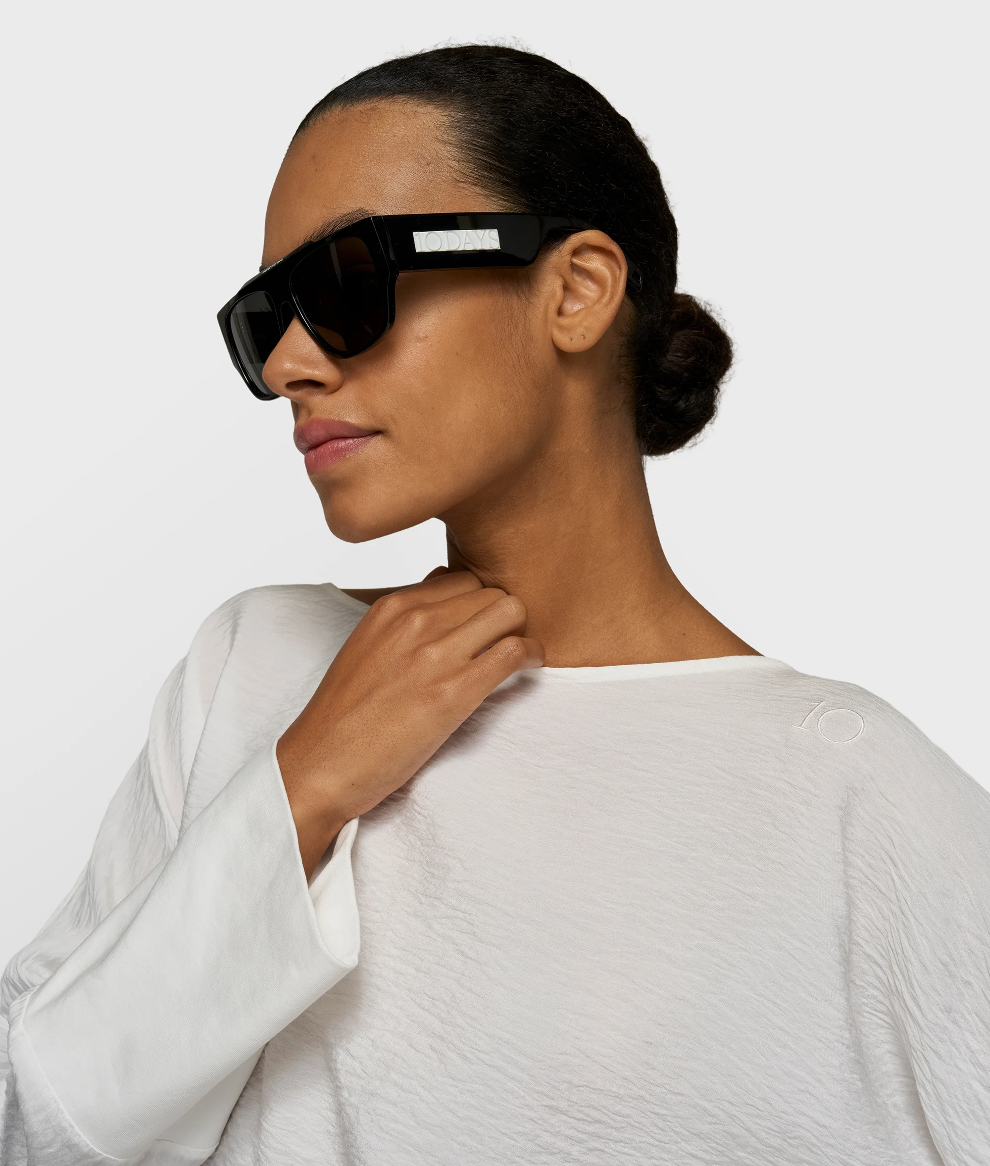 batwing top | ecru - Image 2