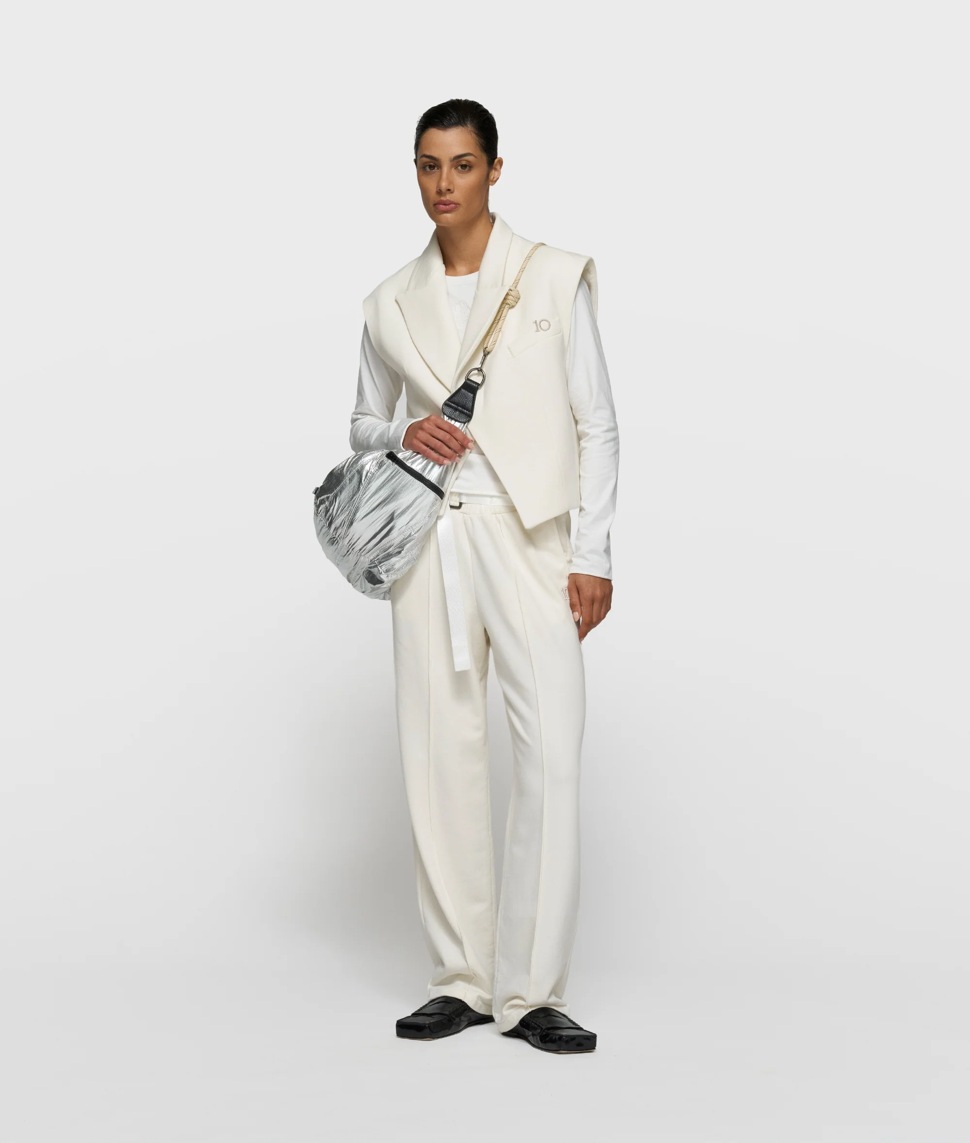 big banana bag | silver - Image 6