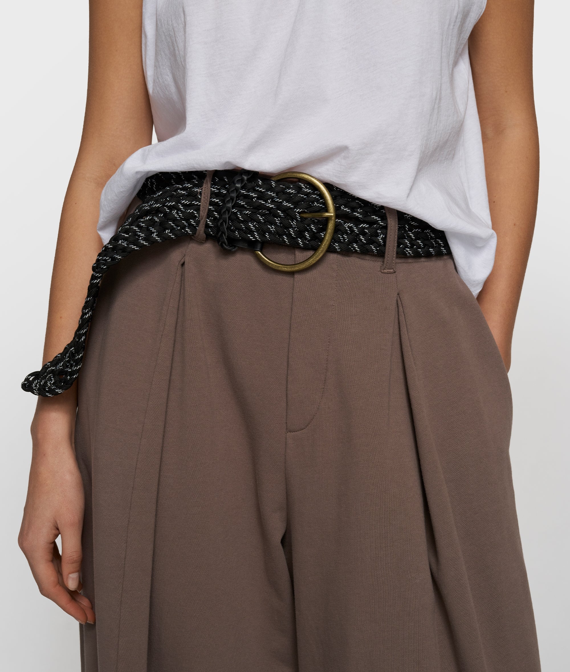 braided belt | black - Image 2