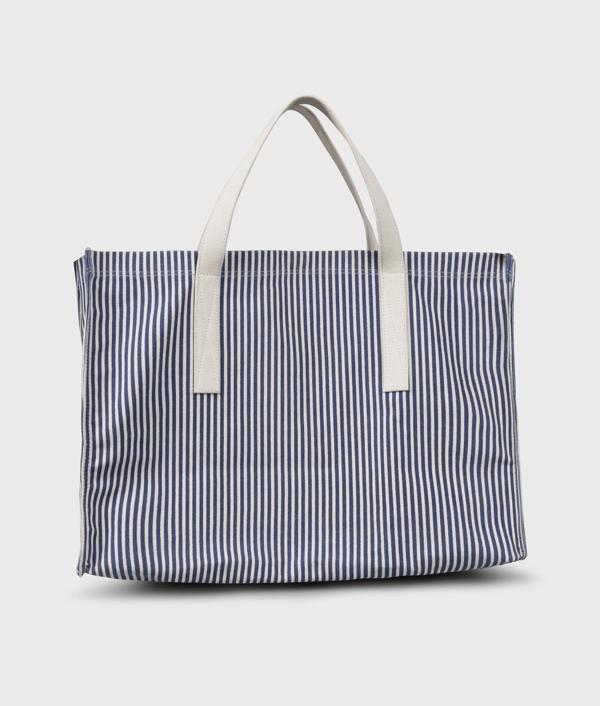 canvas shopper stripes | white/blue - Image 4