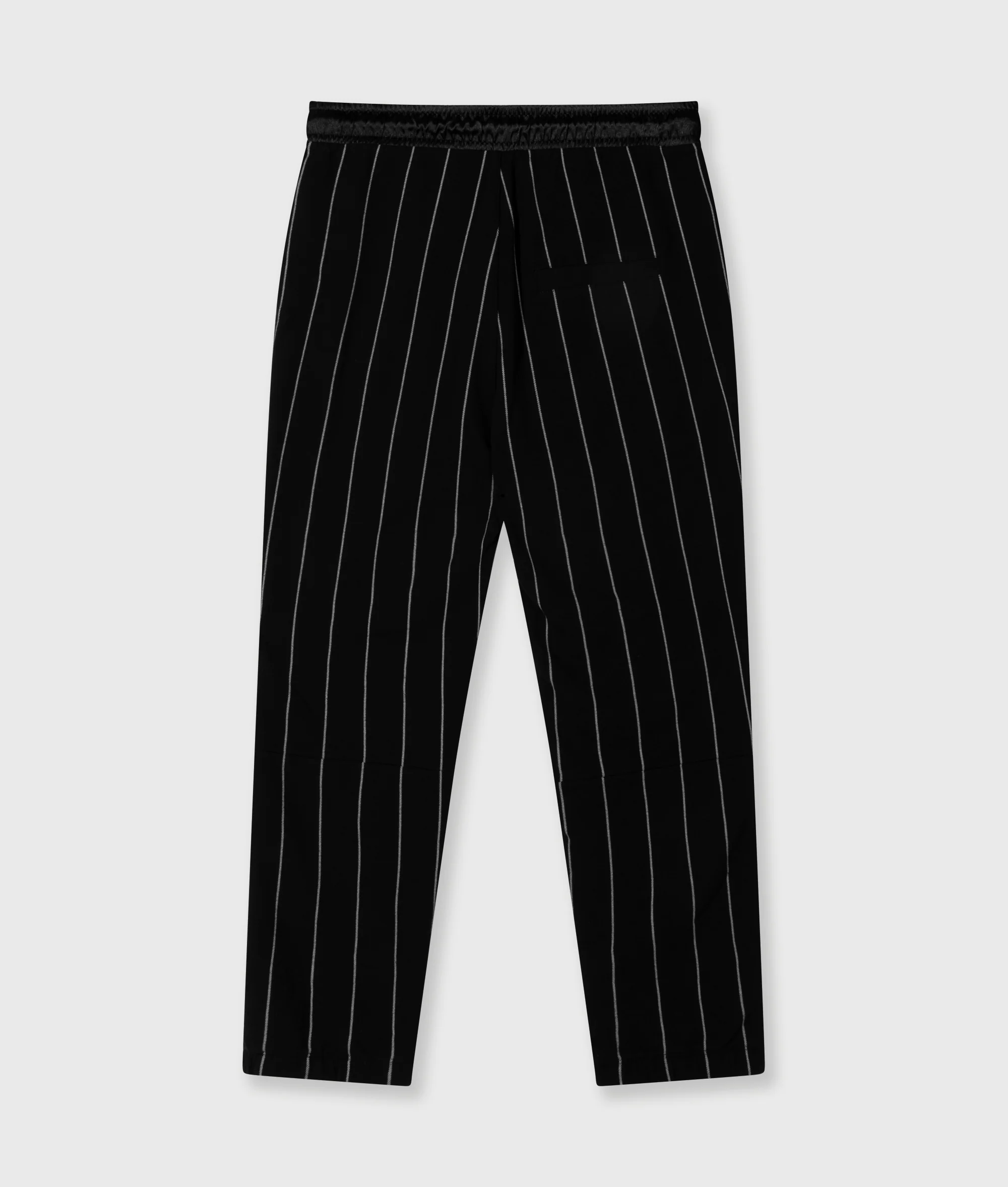 cropped jogger pinstripe | black - Image 7