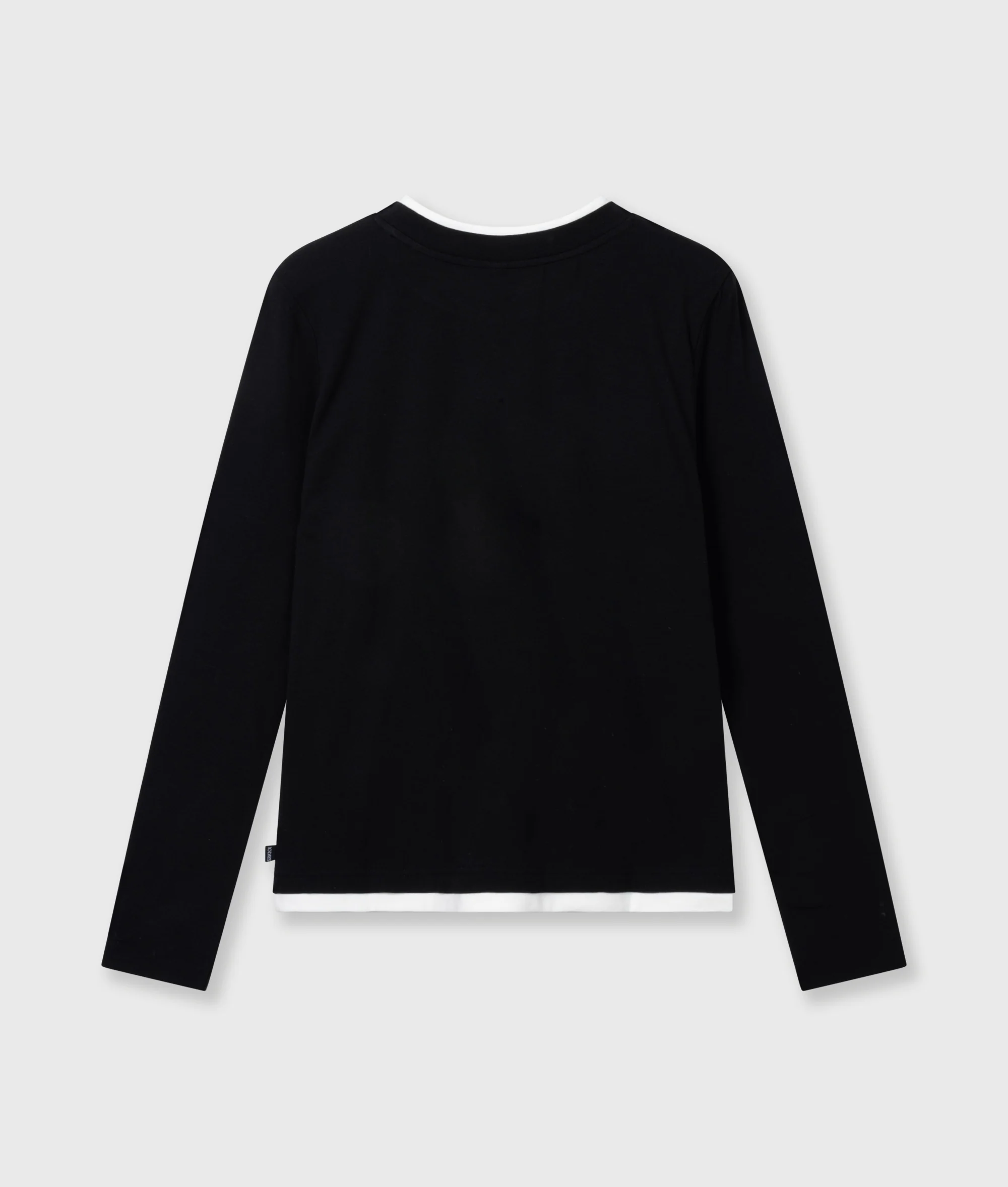 double long sleeve tee | black - Image 6