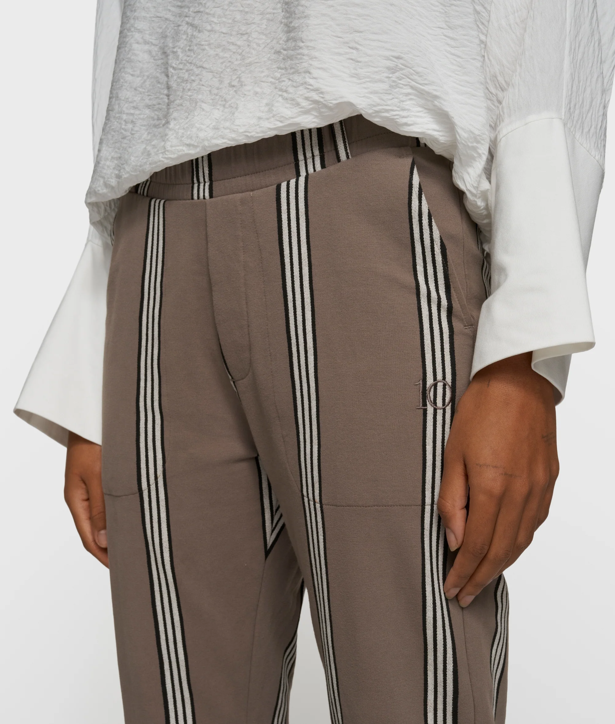 easy pants stripes | moonrock - Image 4