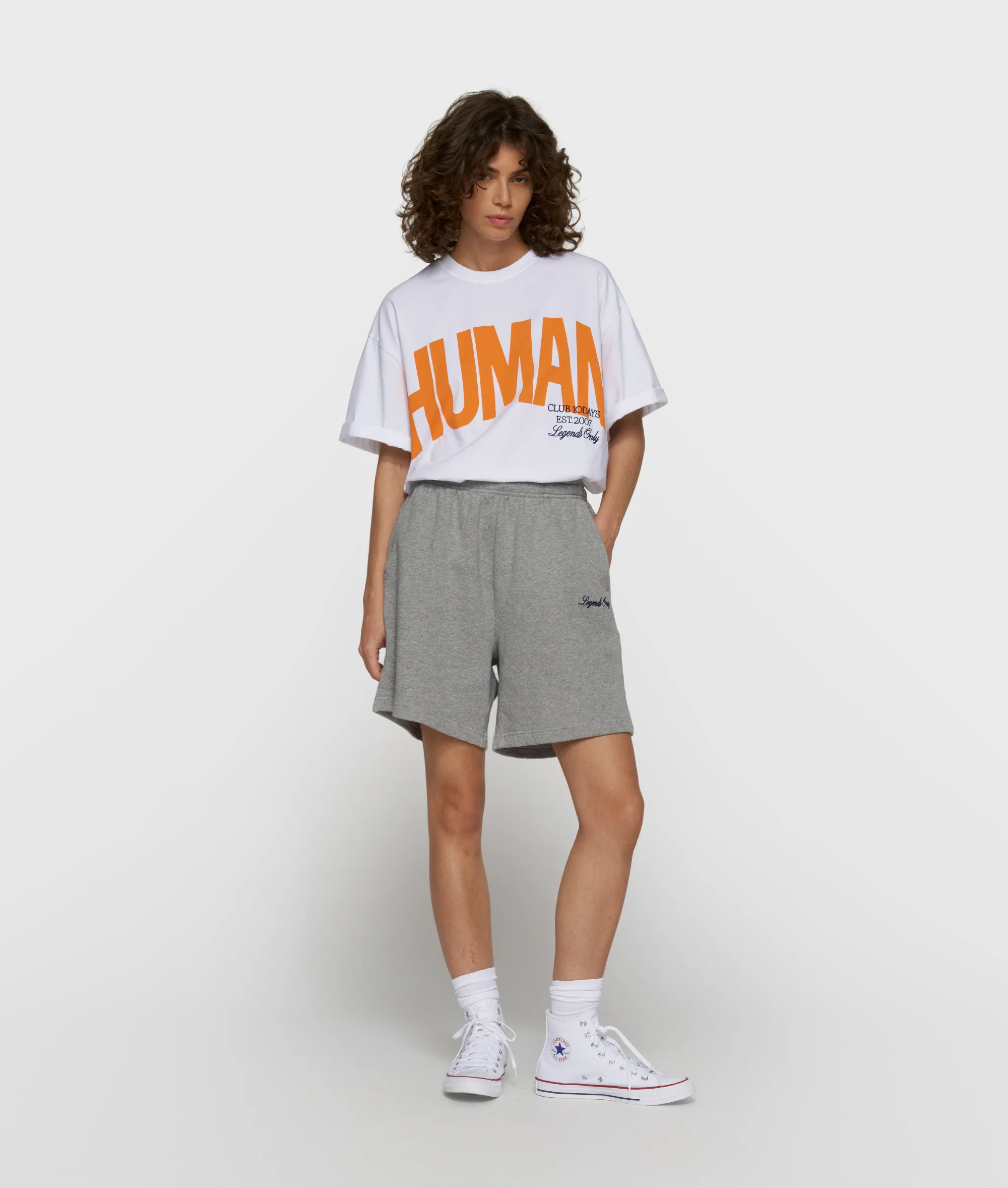 easy short | light grey melee - Image 3