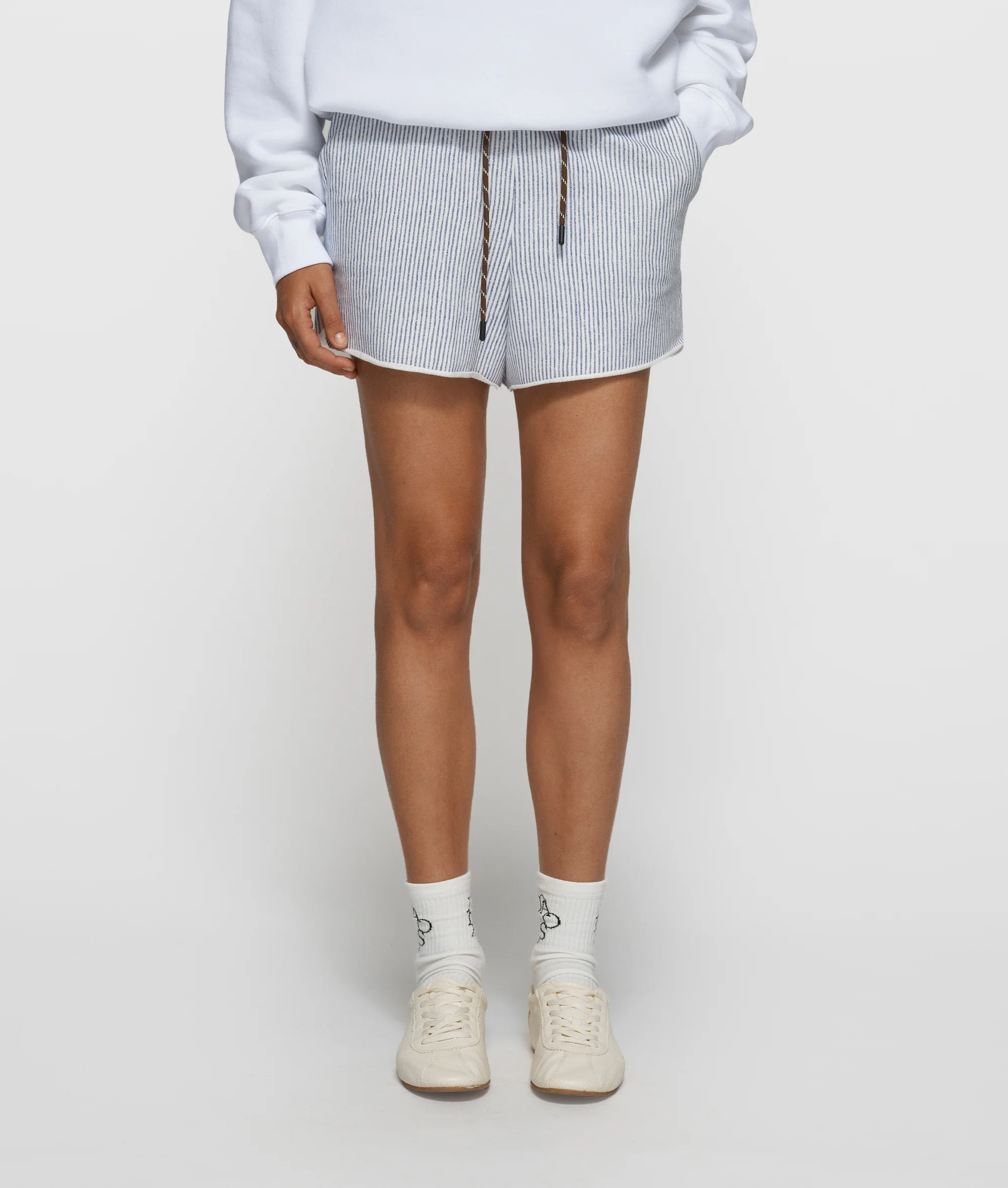 easy shorts stripes | white/blue - Image 4
