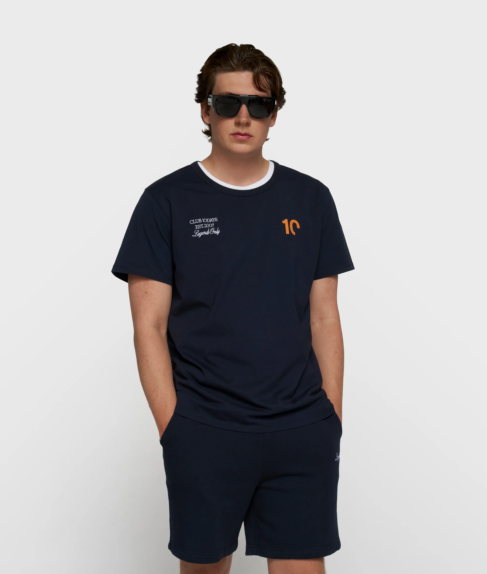 fitted tee | dark blue - Image 5