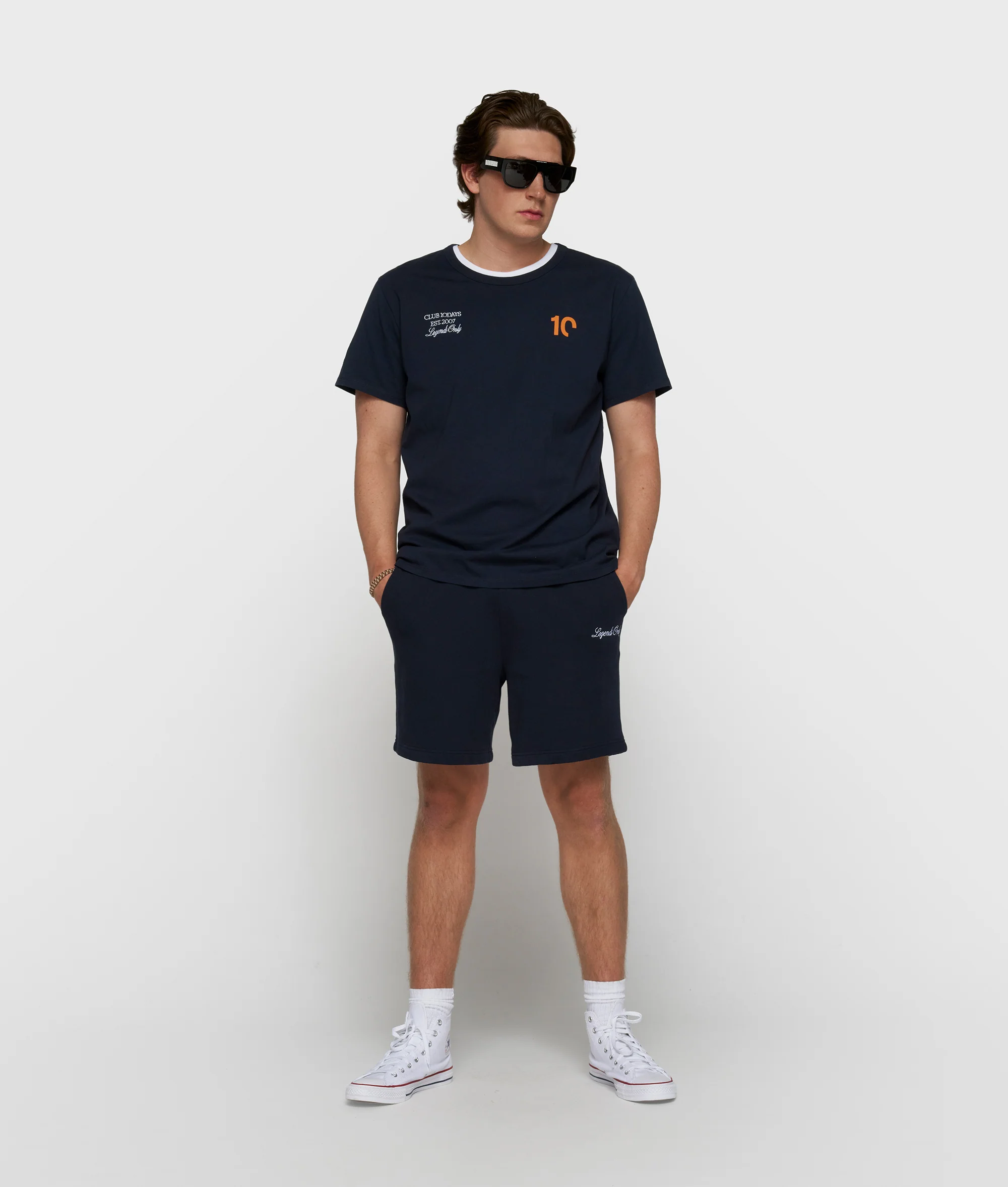 fitted tee | dark blue - Image 7