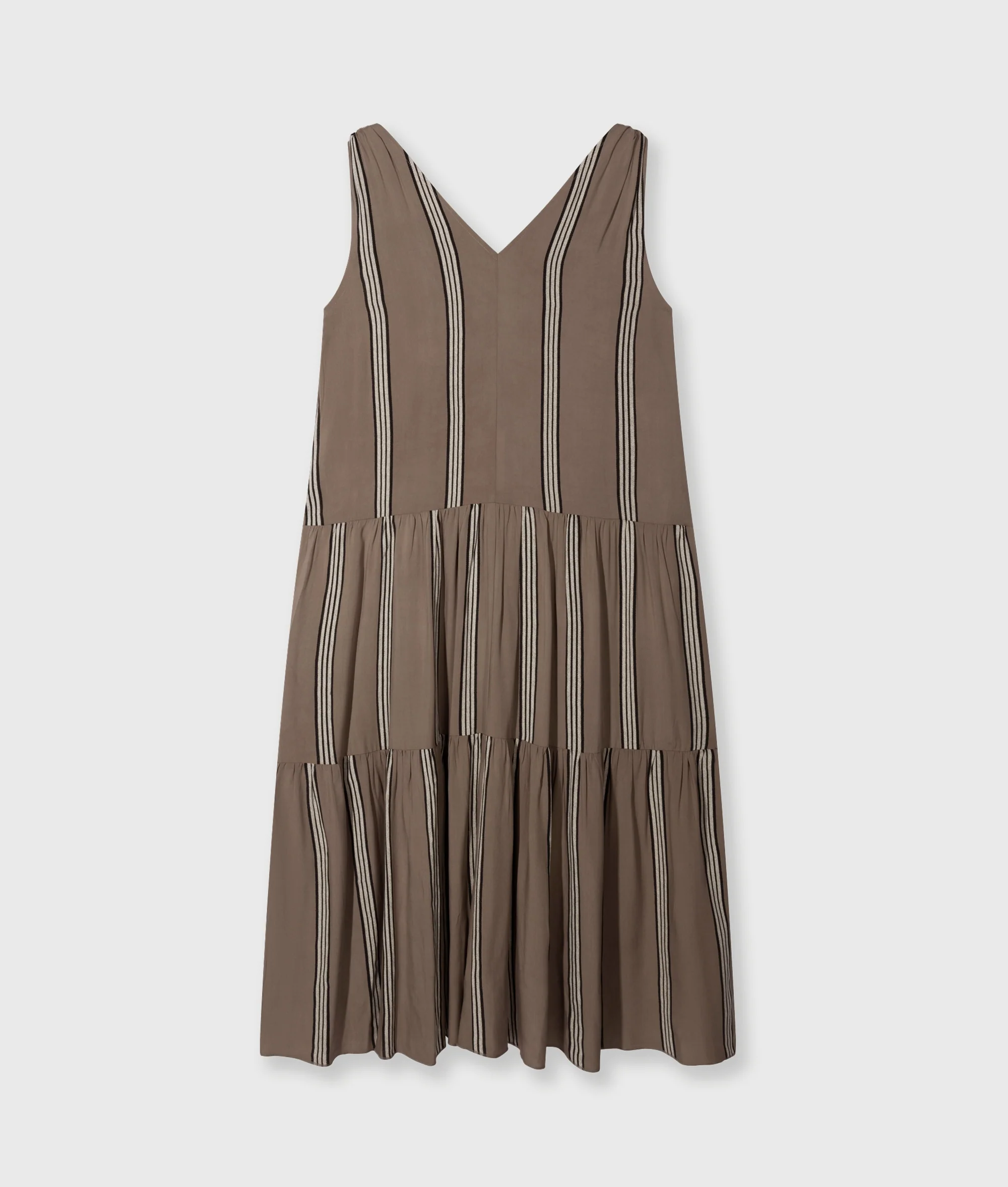 flowy maxi dress stripes | moonrock - Image 6