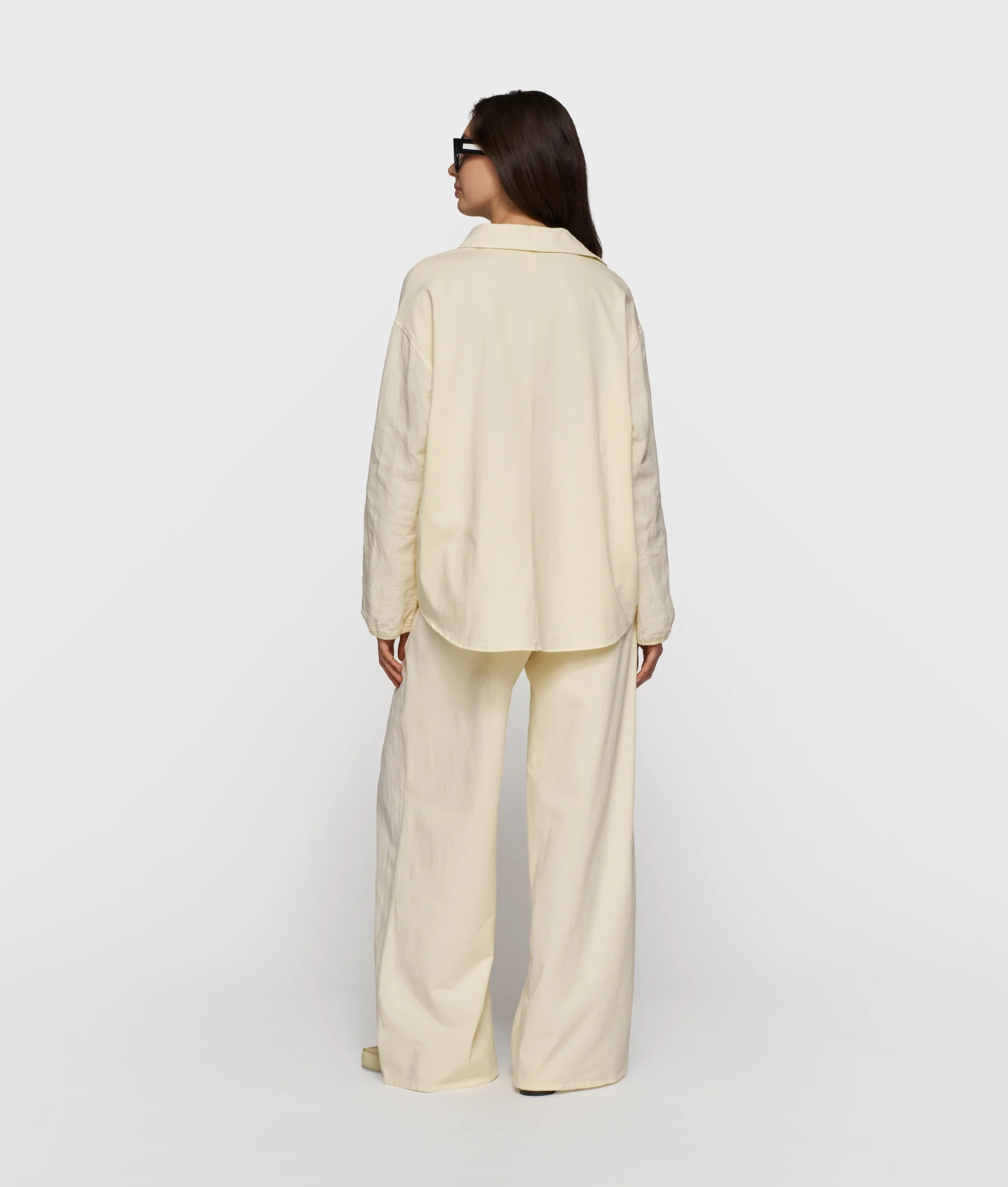 flowy pants linen | soft vanilla - Image 3