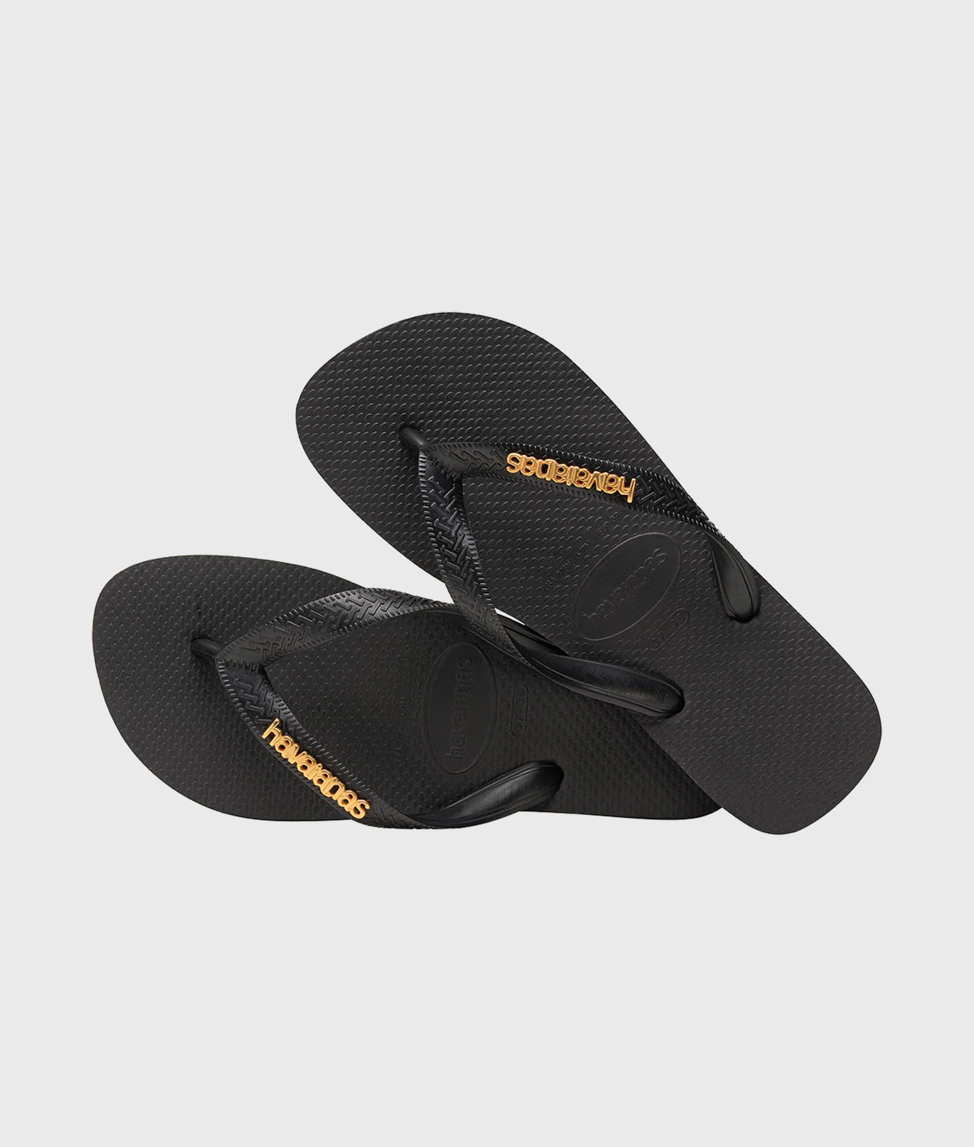 HAVAIANAS TOP LOGO METALLIC | black - Image 4