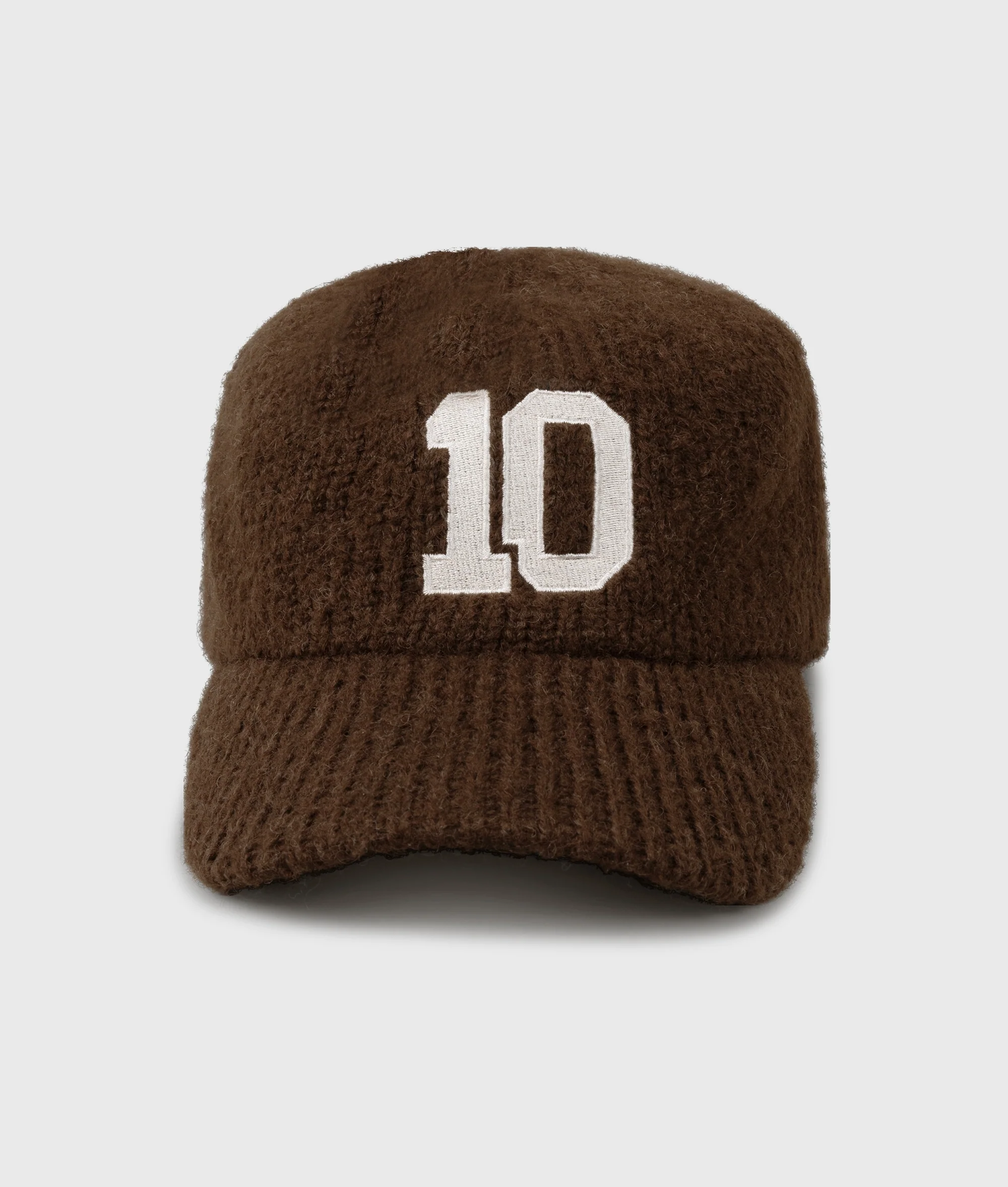 knit baseball cap | dark truffle - Image 3