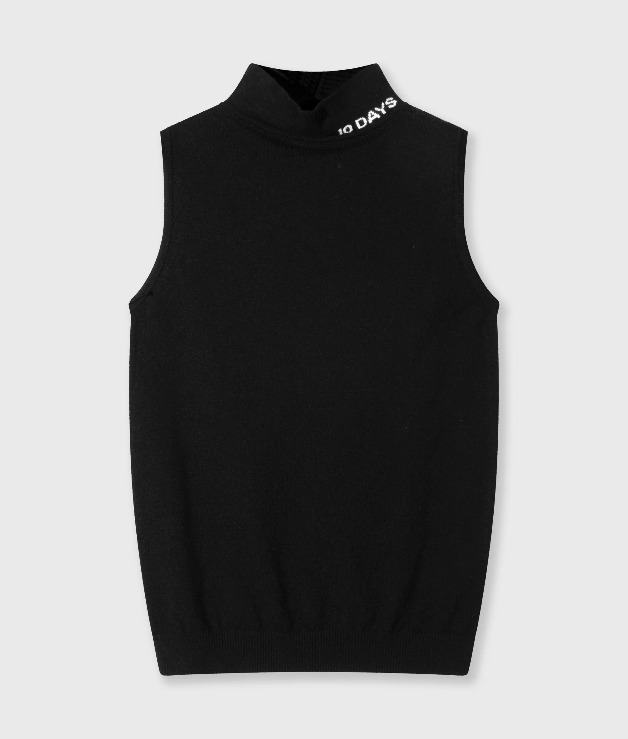 knit singlet | black - Image 6