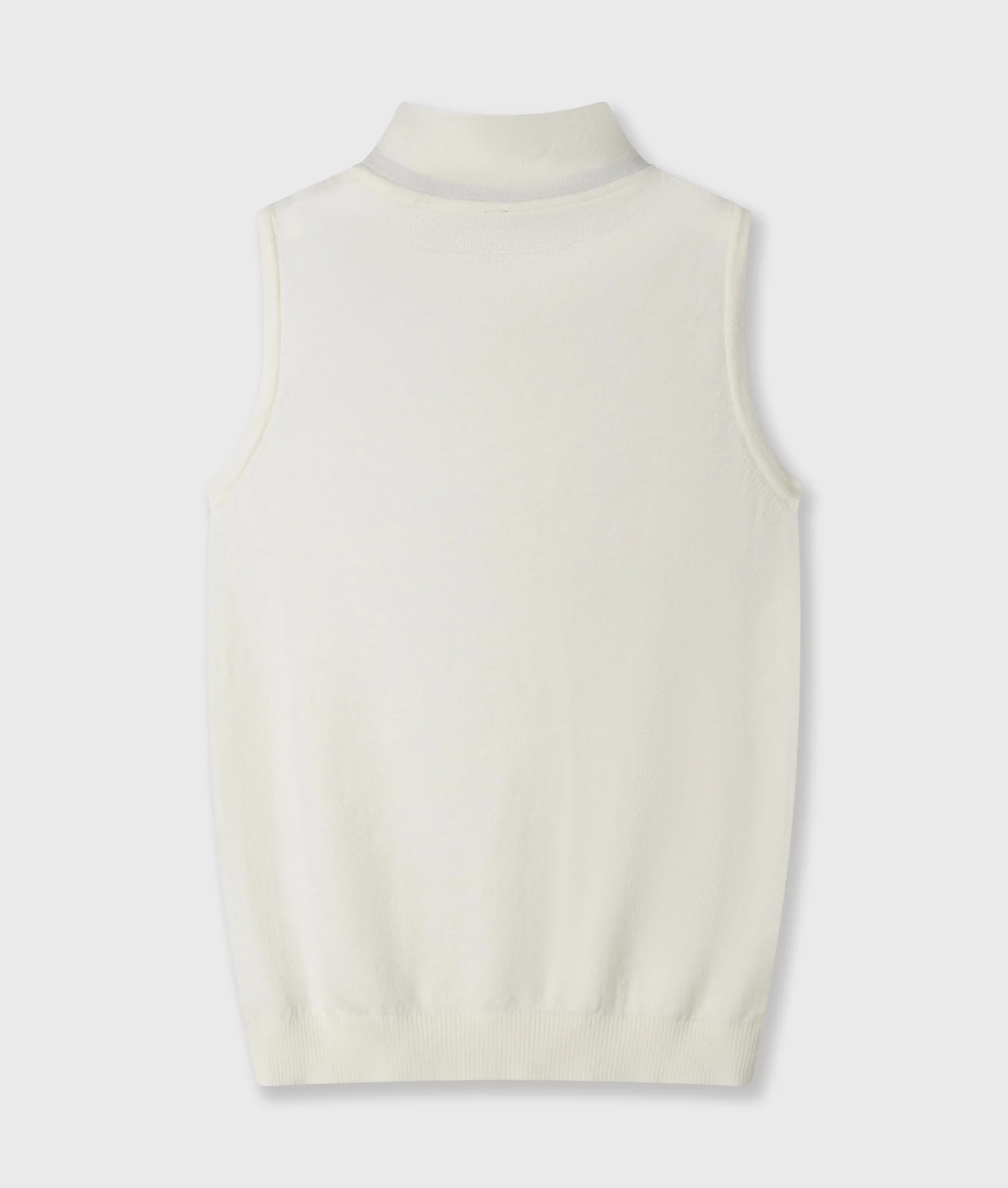 knit singlet | ecru - Image 8