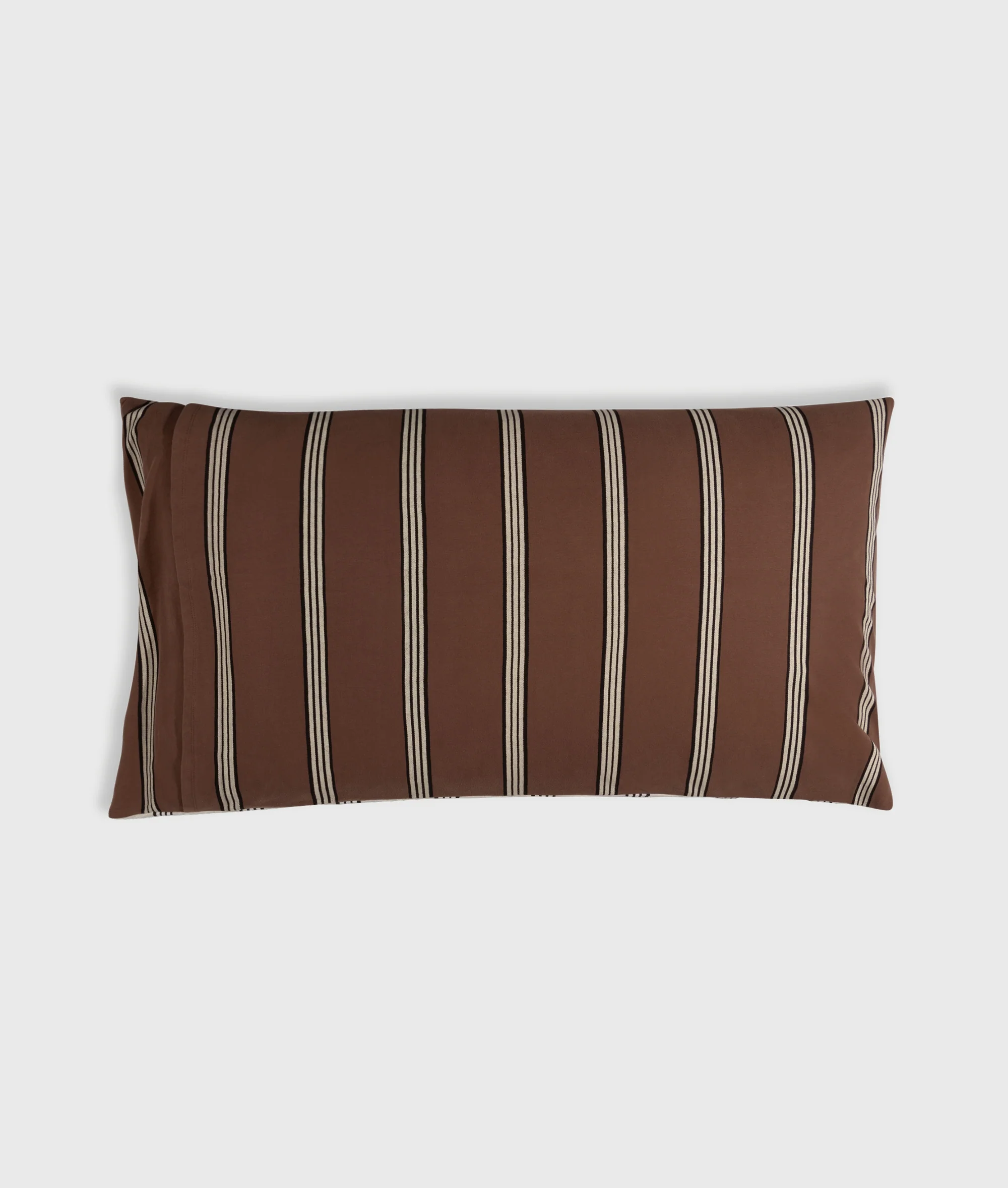 long pillow stripes | soft white melee - Image 2