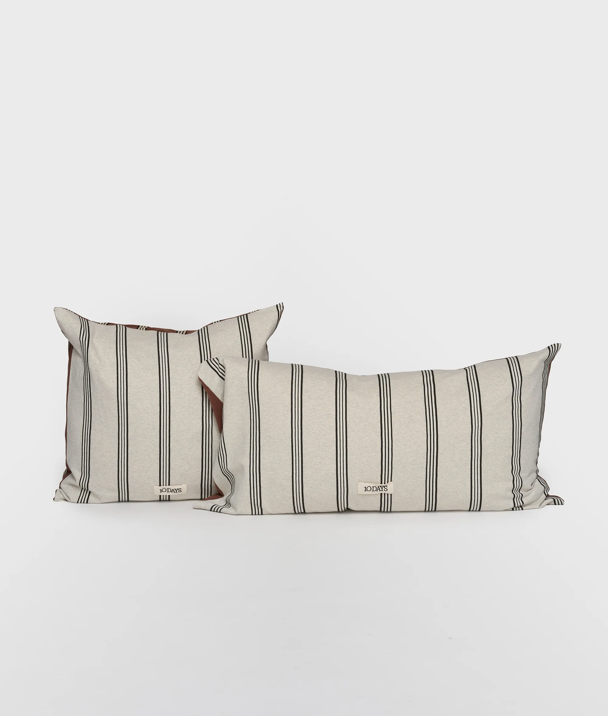 long pillow stripes | soft white melee - Image 3