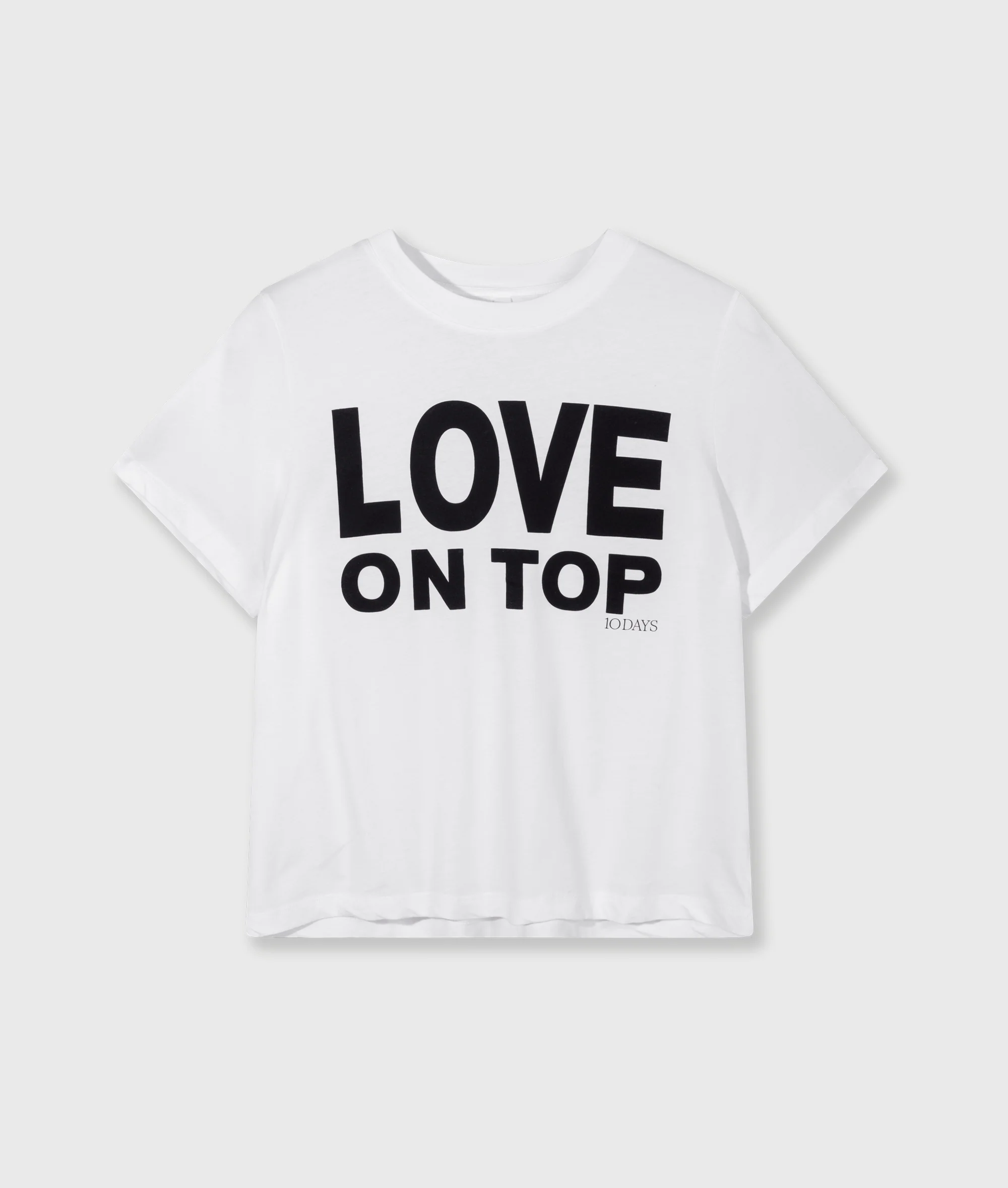 love petite tee | white - Image 5