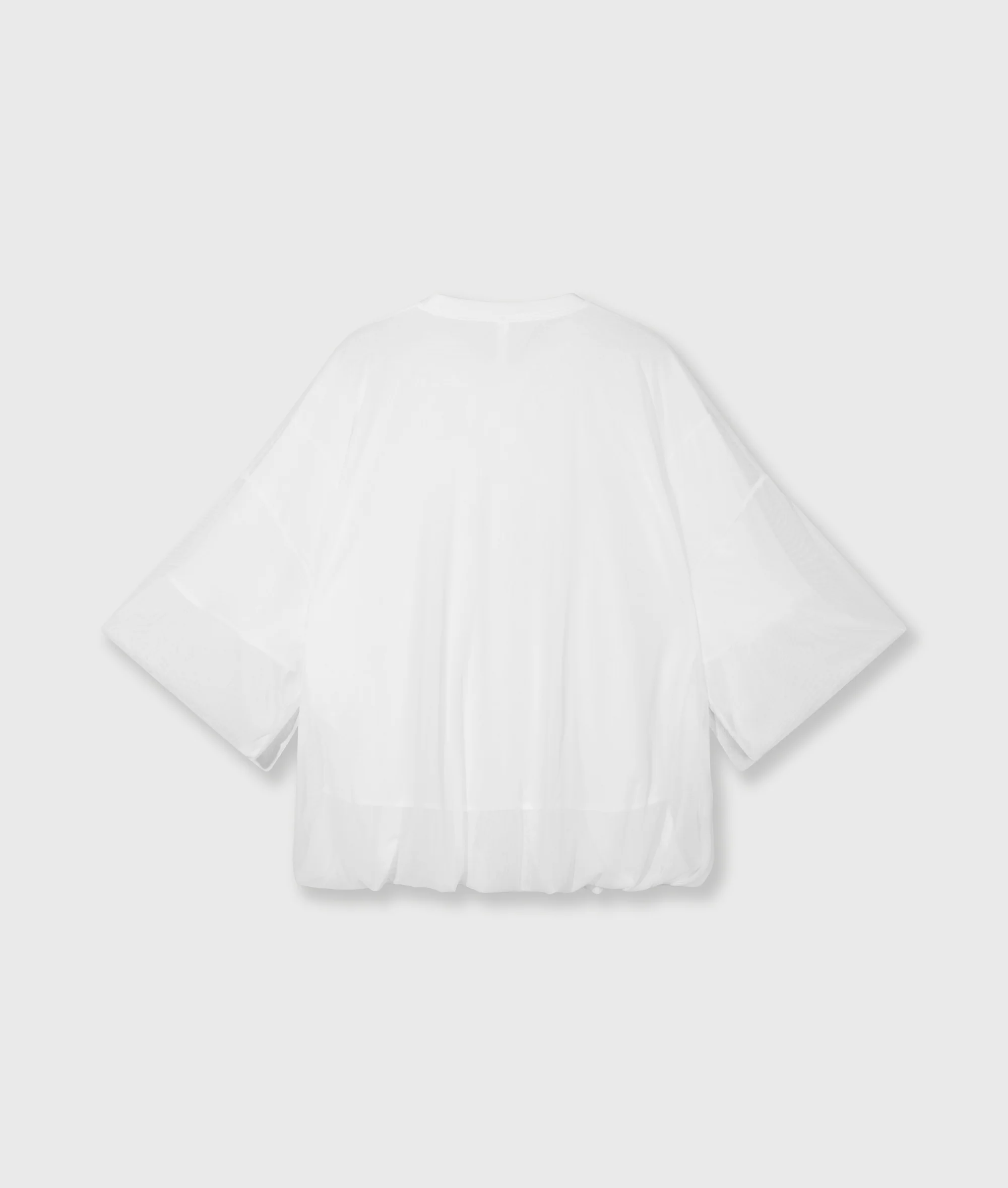 mesh balloon tee | ecru - Image 6