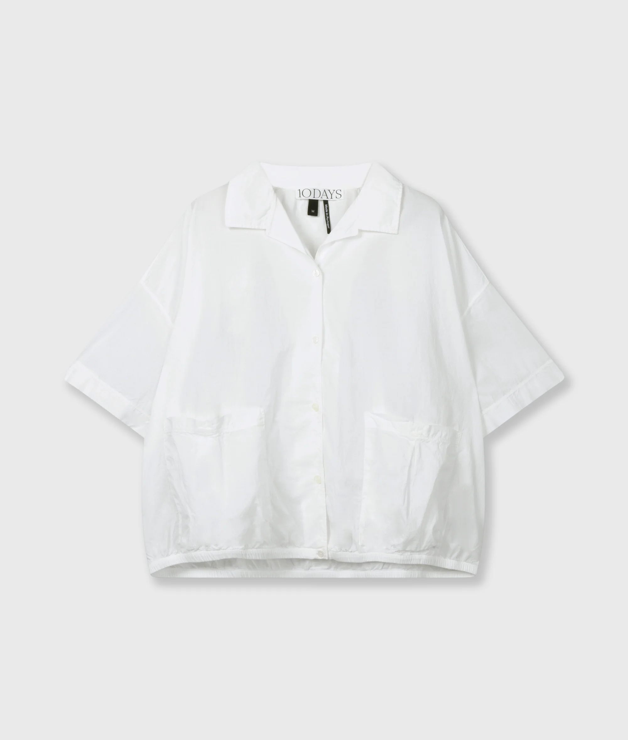oversized blouse jacket | ecru - Image 6