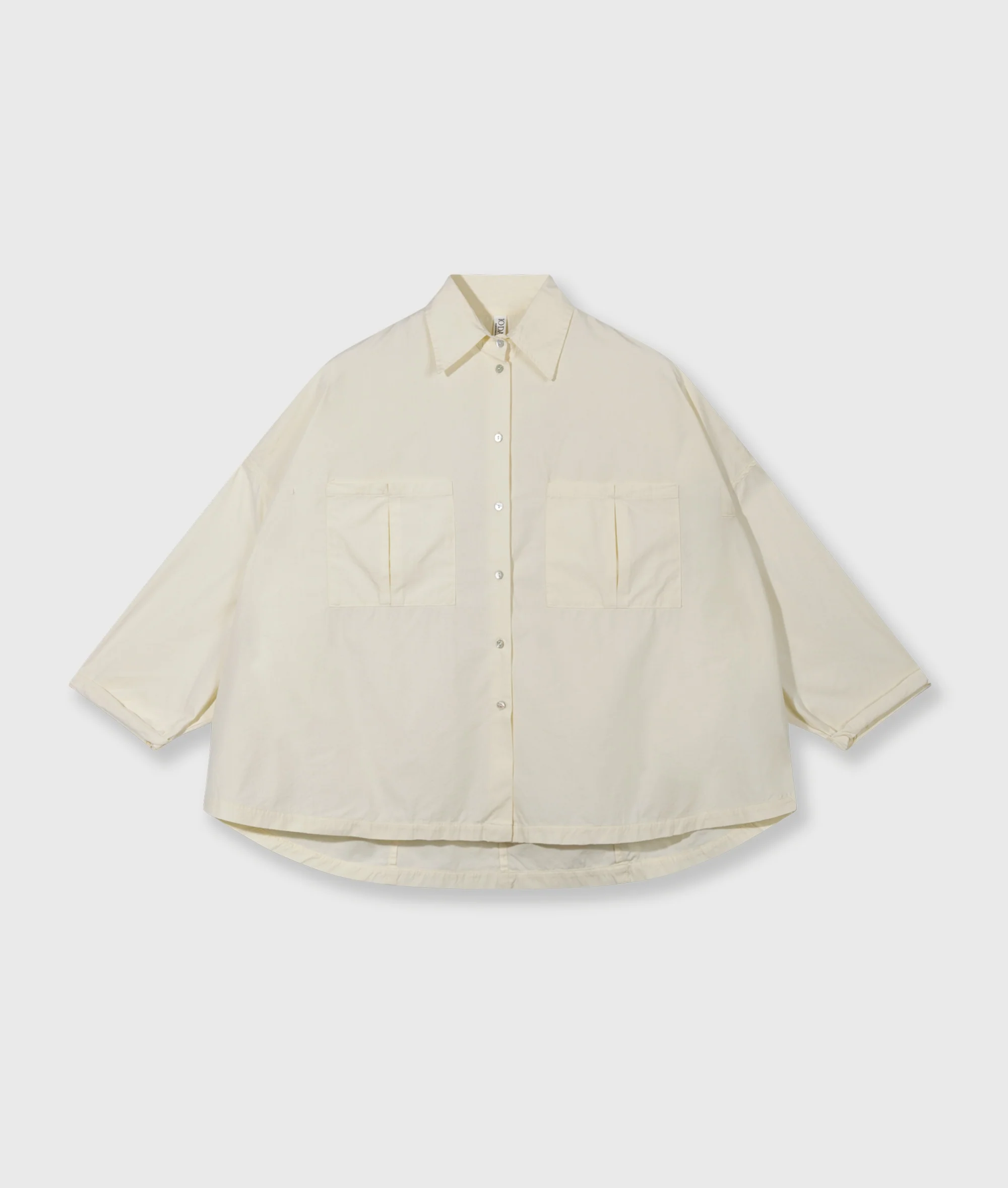 oversized shirt | soft vanilla - Image 6