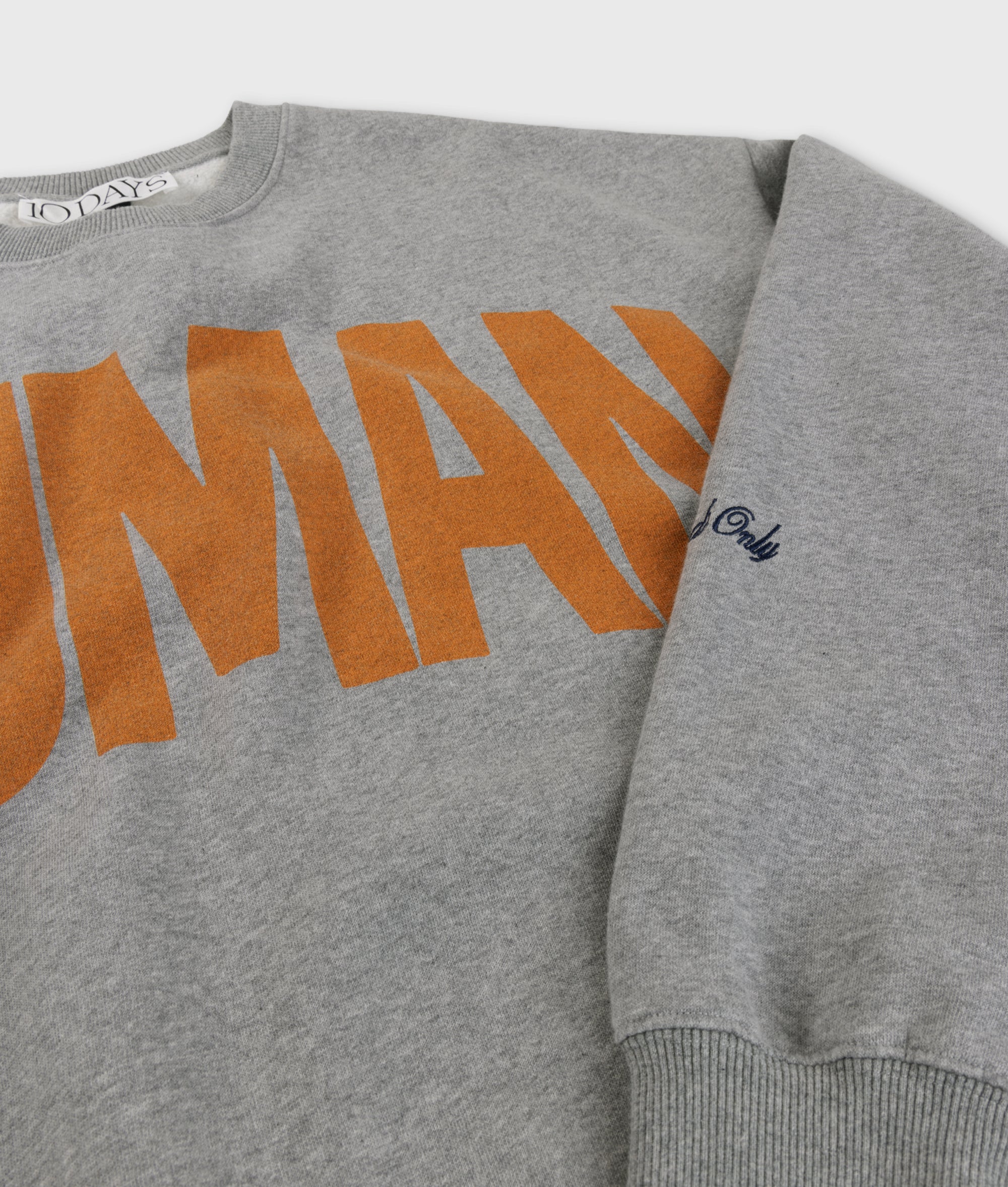 oversized sweater | light grey melee - Image 10