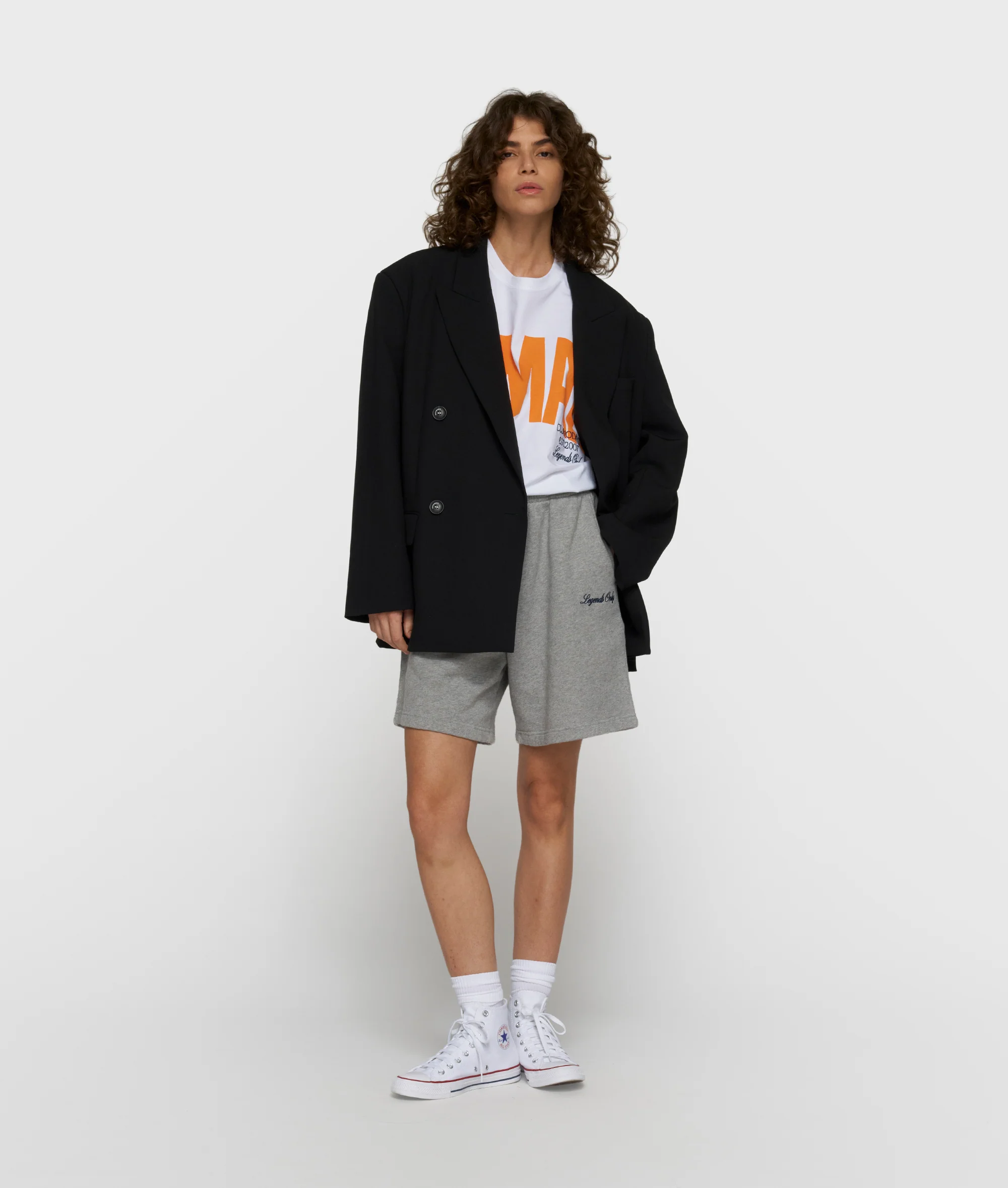 oversized tee | white - Image 3