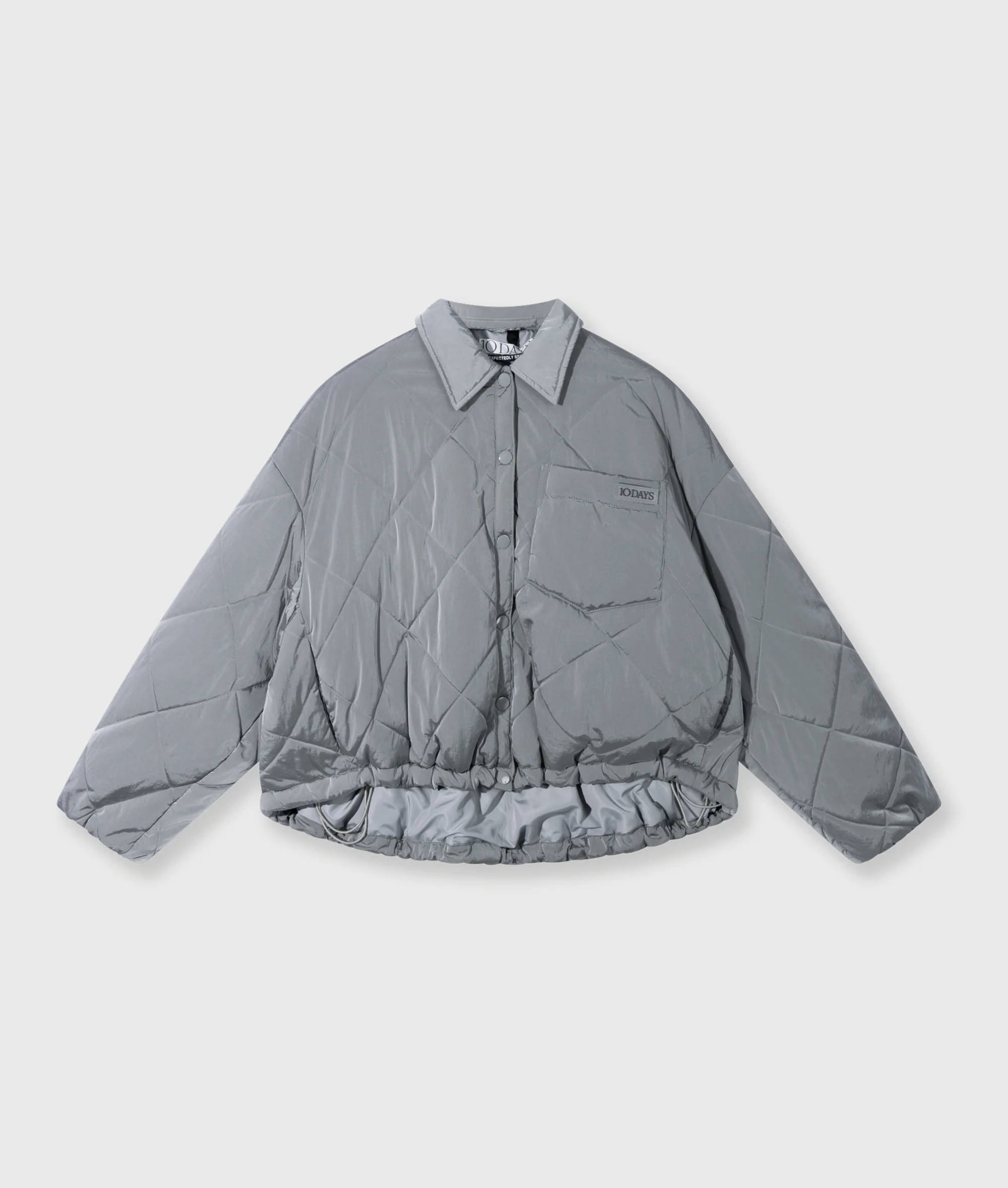 padded jacket | light graphite - Image 6