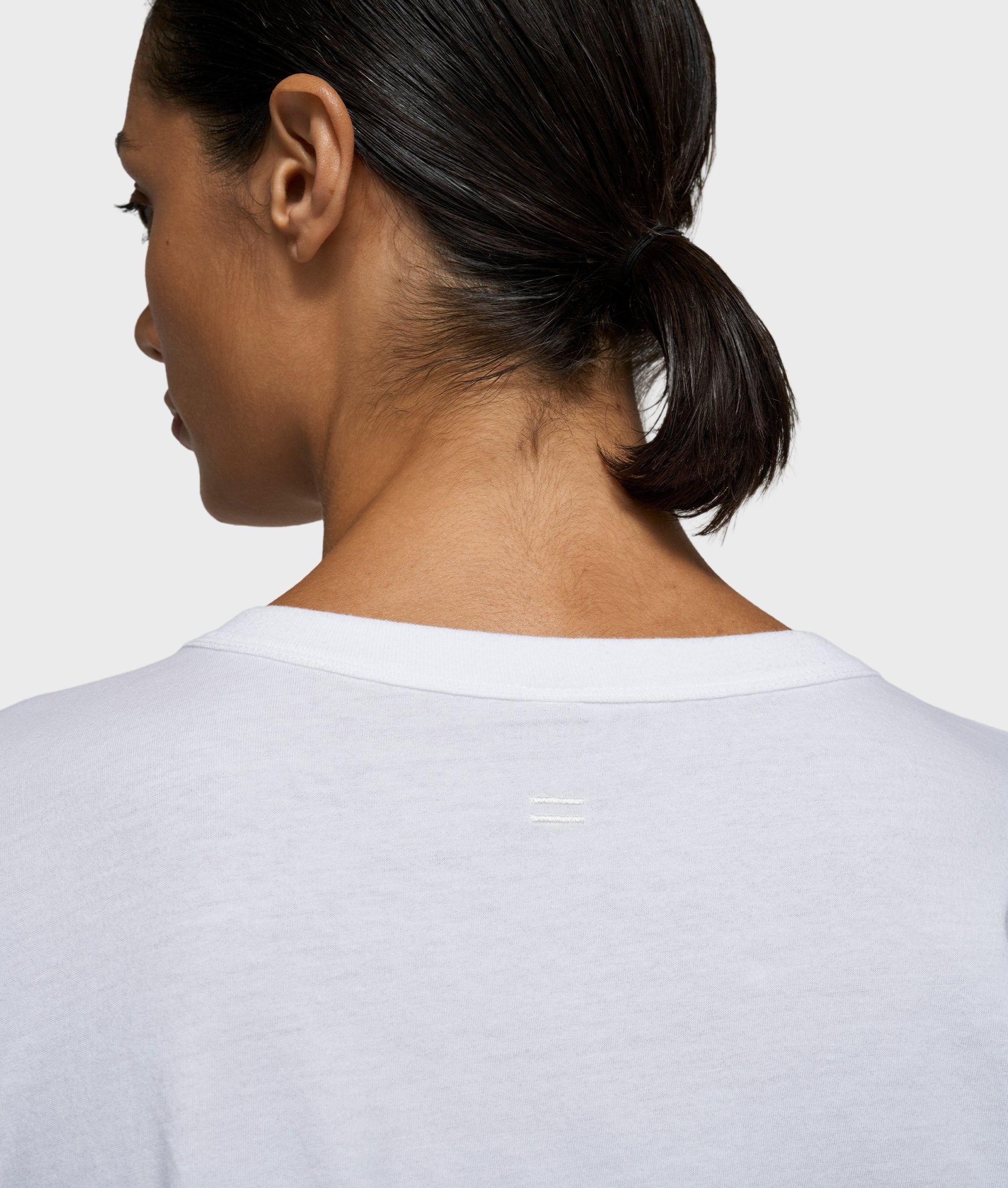 short sleeve tee curly 10 | white - Image 5