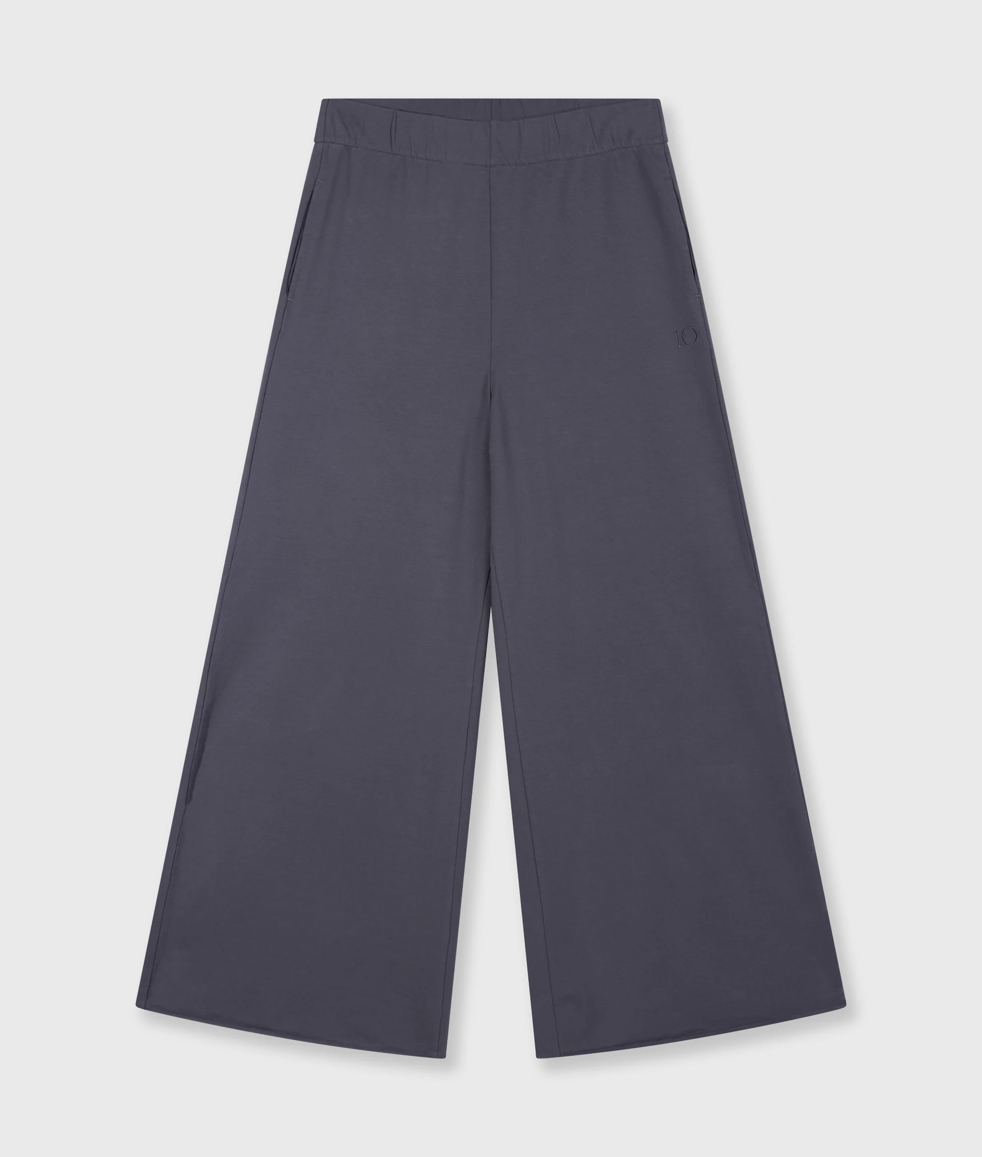 silent chique wide jogger | steel blue - Image 5