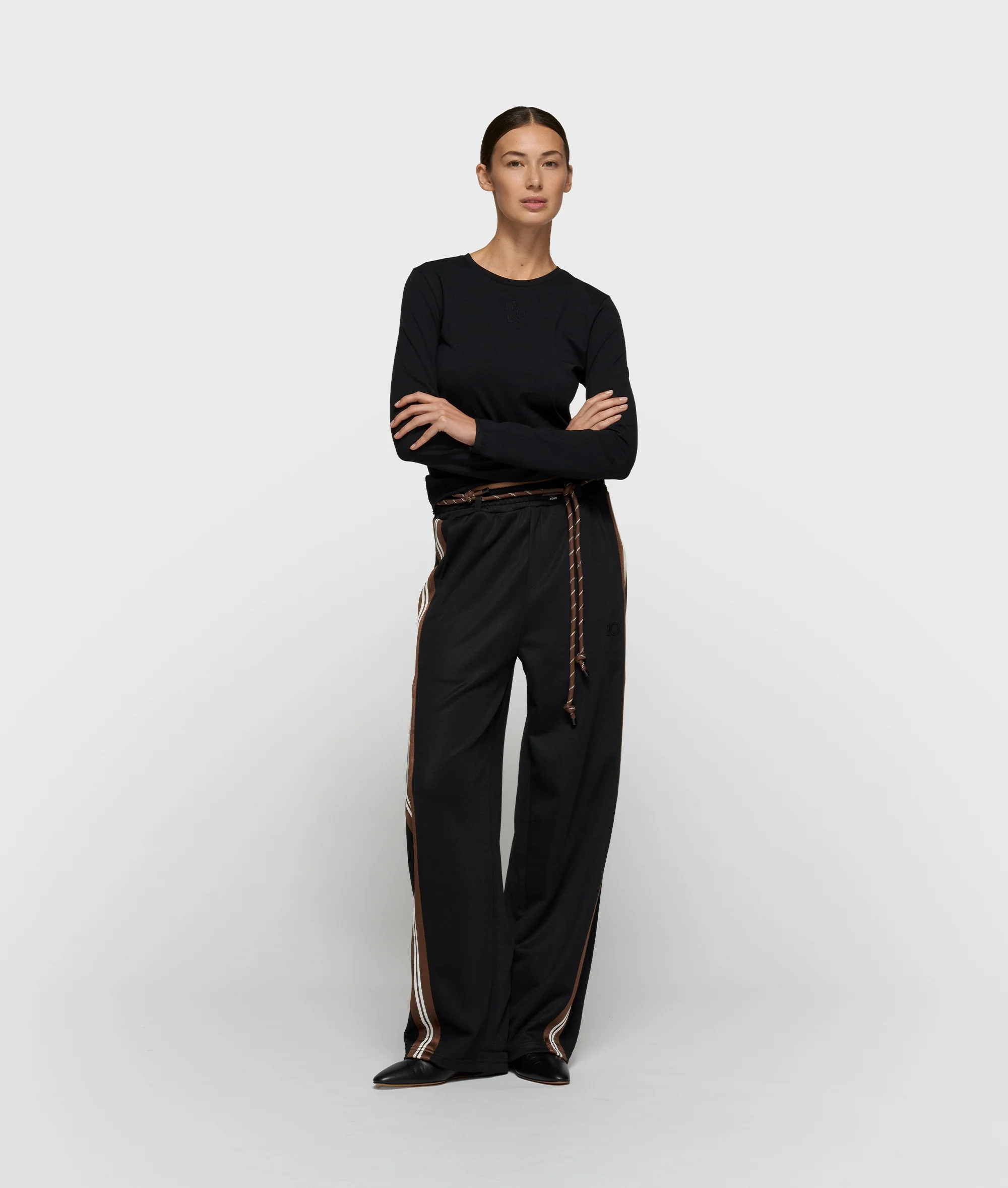 slim long sleeve tee | black - Image 3