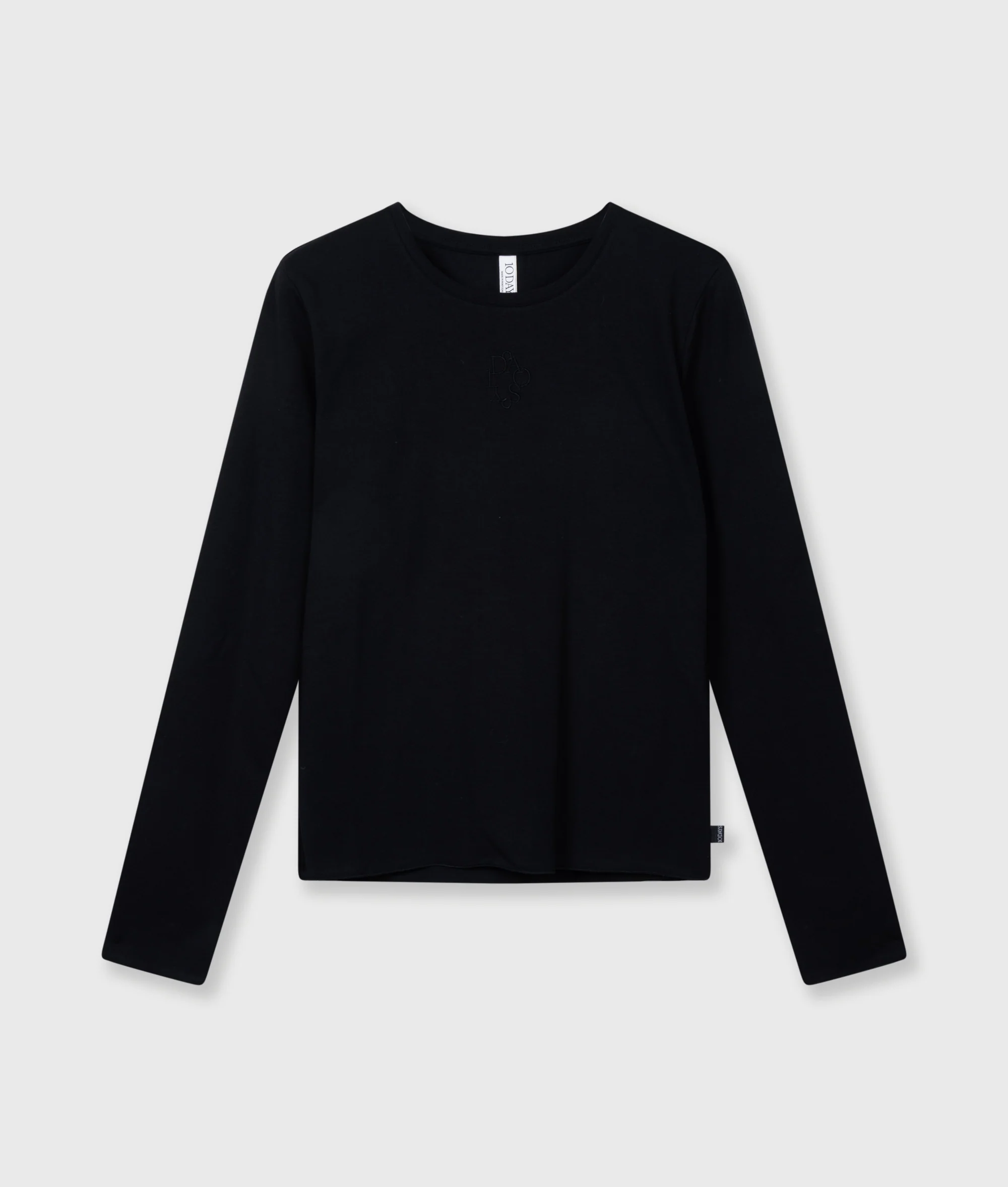 slim long sleeve tee | black - Image 5