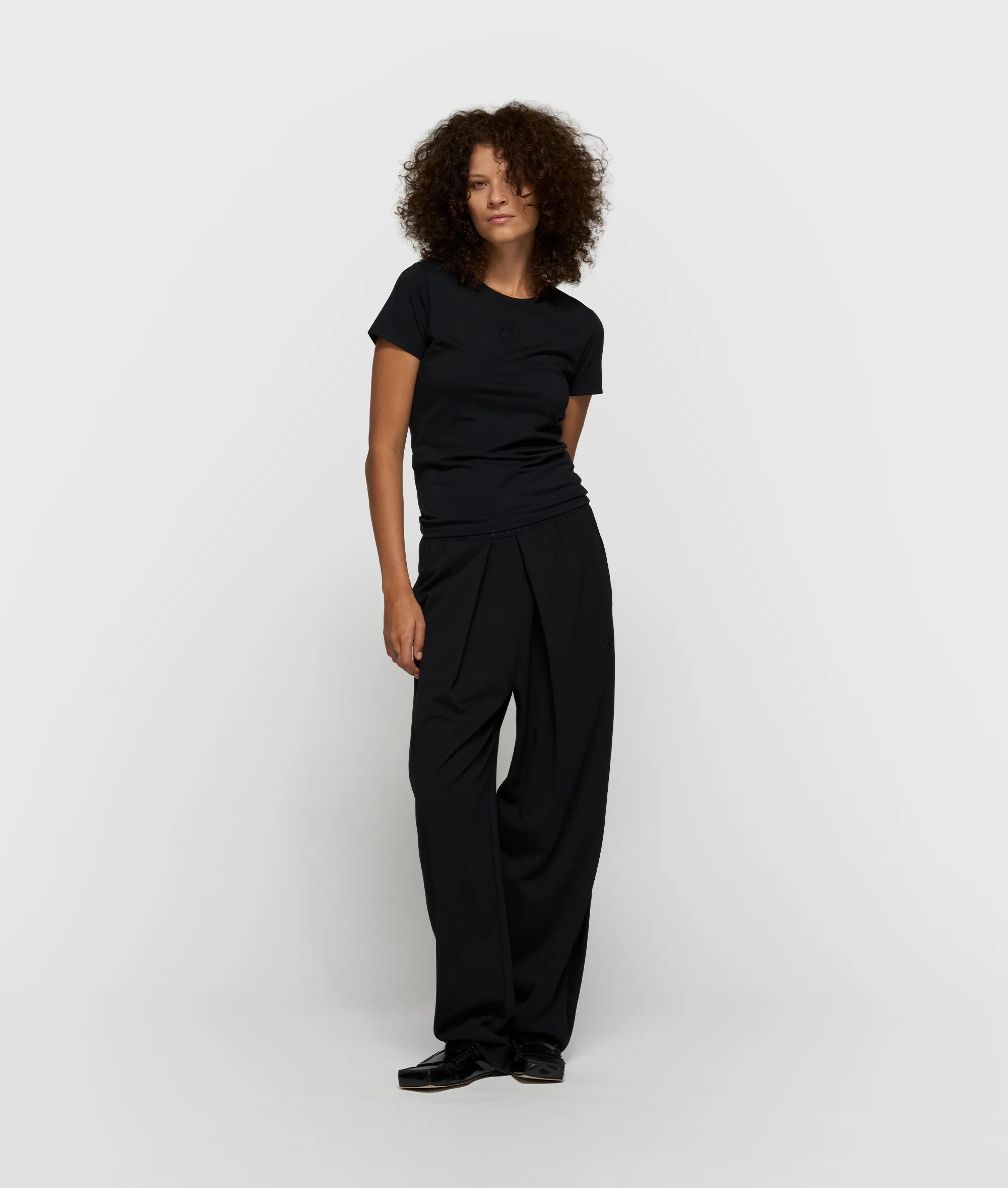 slim short sleeve tee | black - Image 3