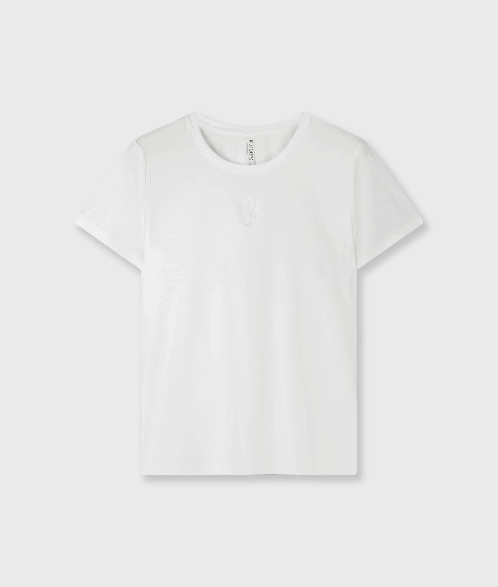 slim short sleeve tee | ecru - Image 6