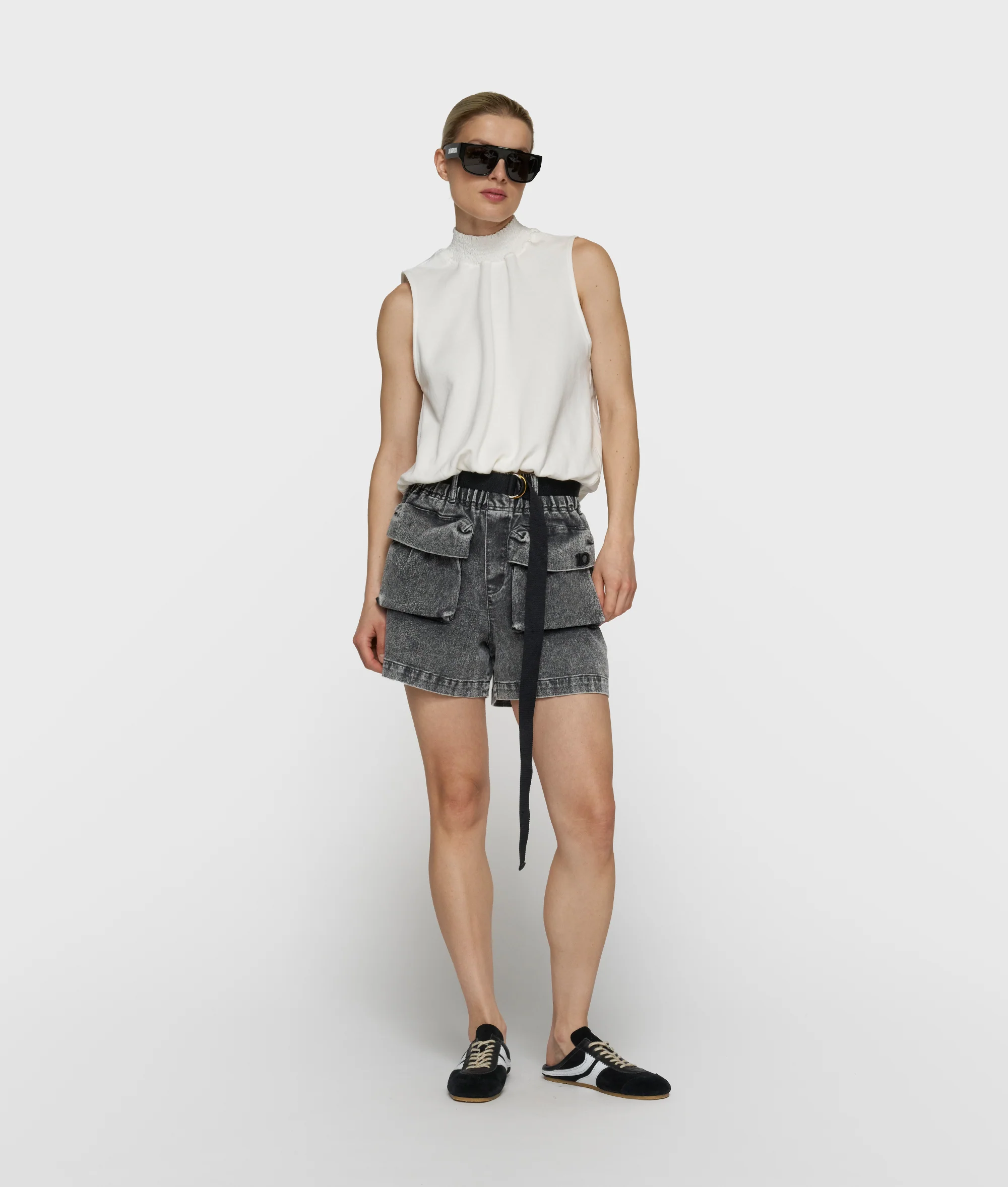 smocked top | ecru - Image 3