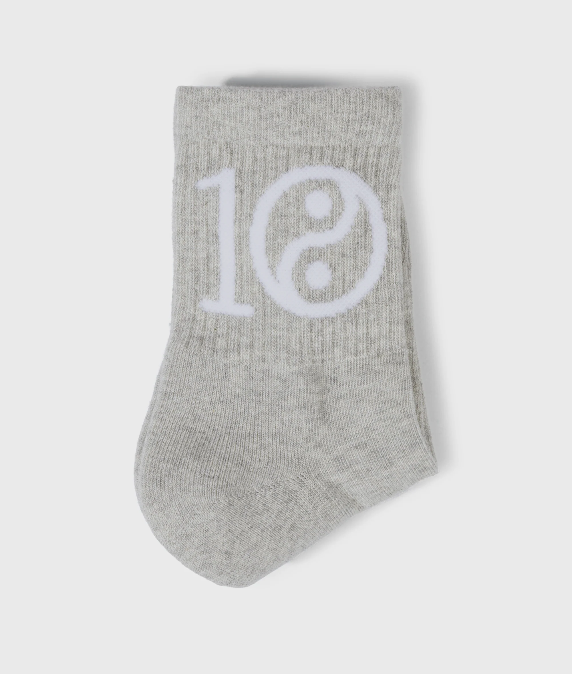 socks yin yang | light grey melee - Image 3