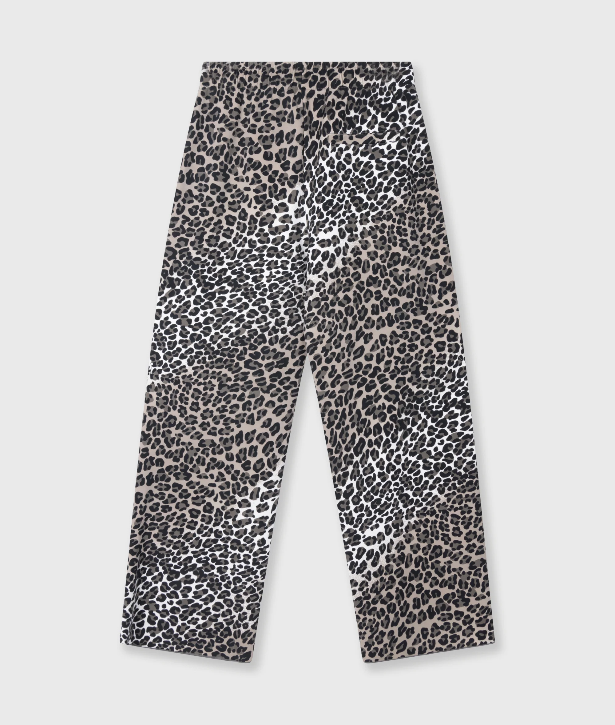 soft scuba pants leopard | ecru - Image 7