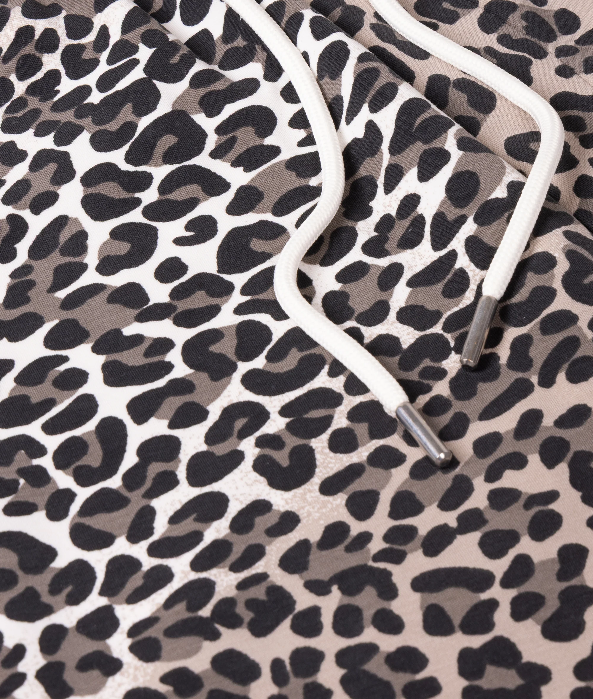 soft scuba pants leopard | ecru - Image 8