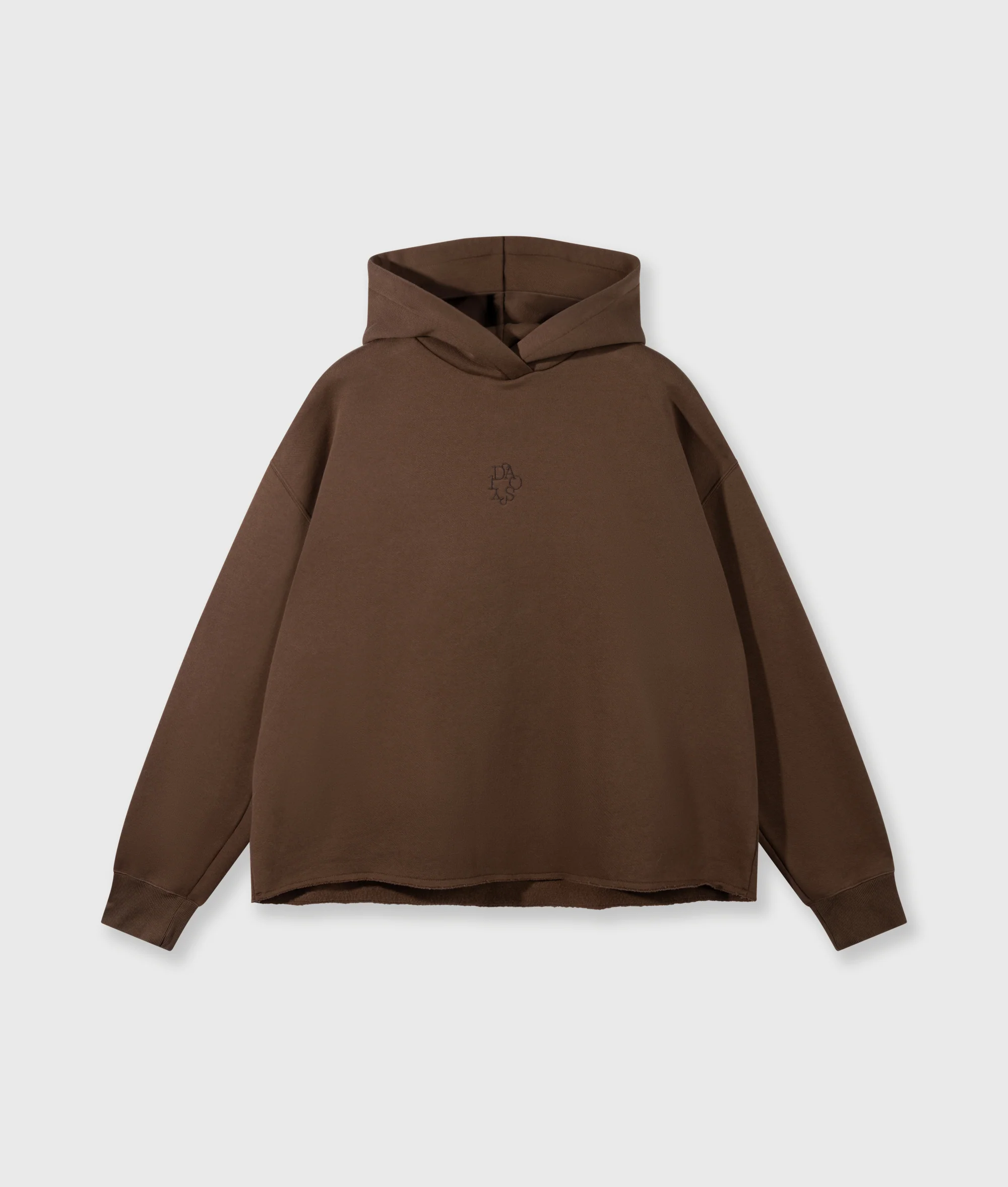 statement hoodie | dark truffle - Image 5