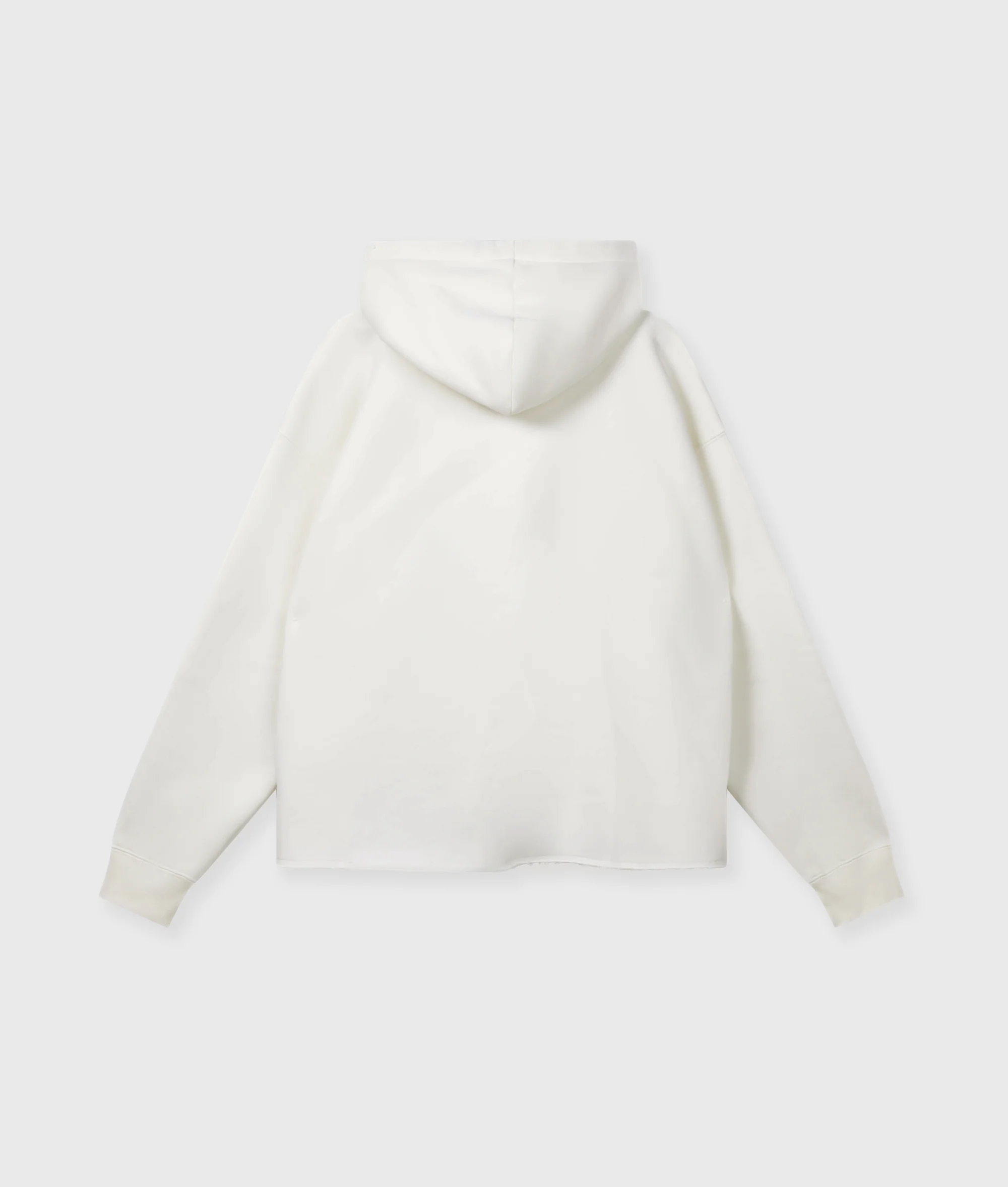 statement logo hoodie | ecru - Image 6