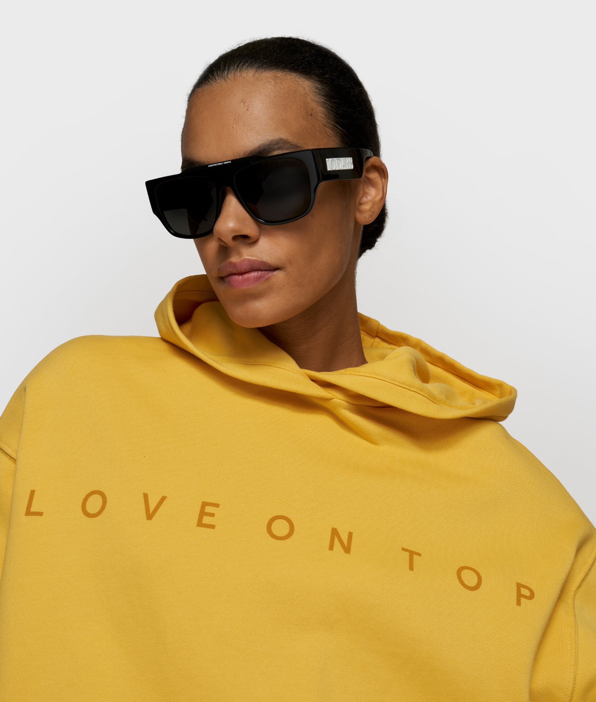 statement love hoodie | mango - Image 2