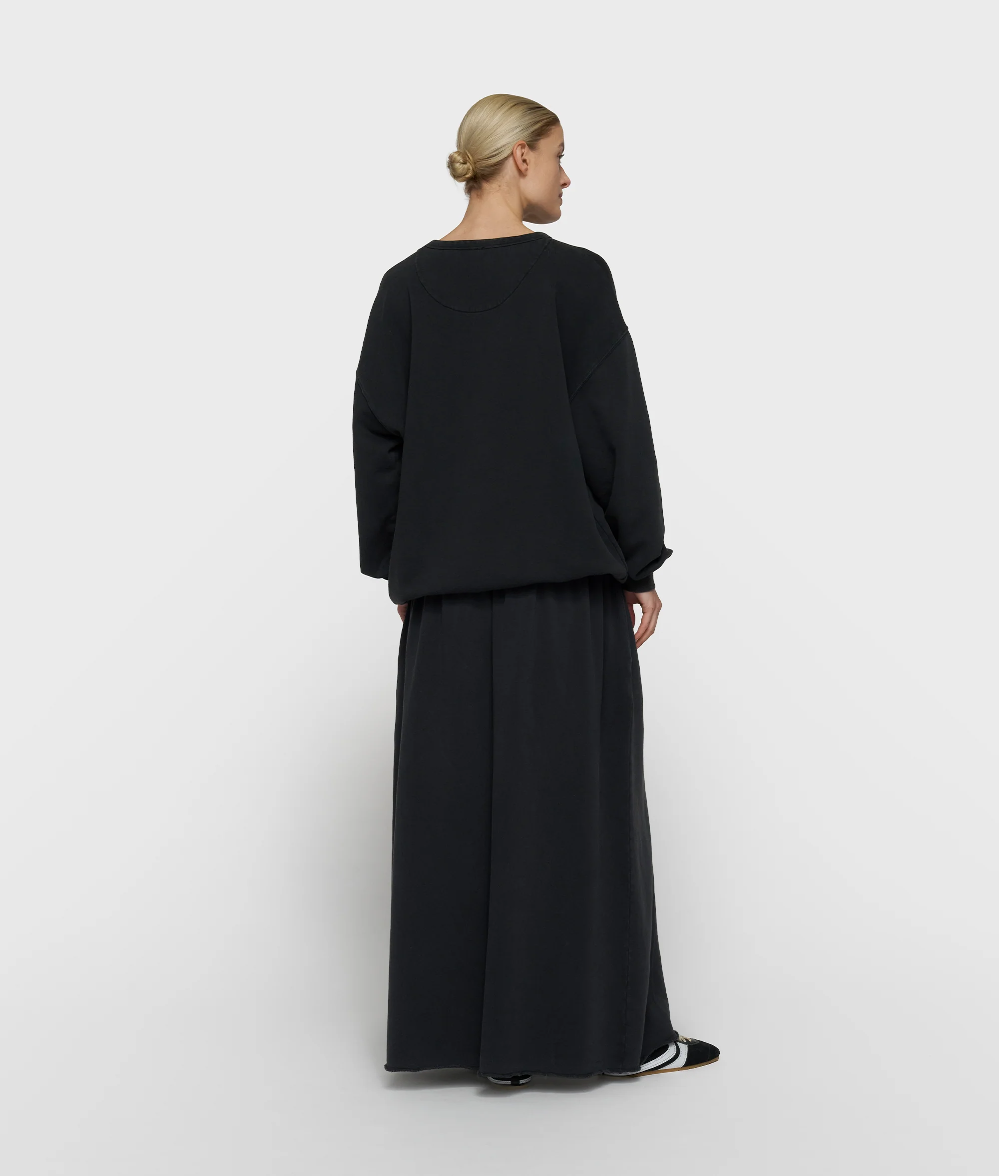 statement sweater believe | dark charcoal - Image 4