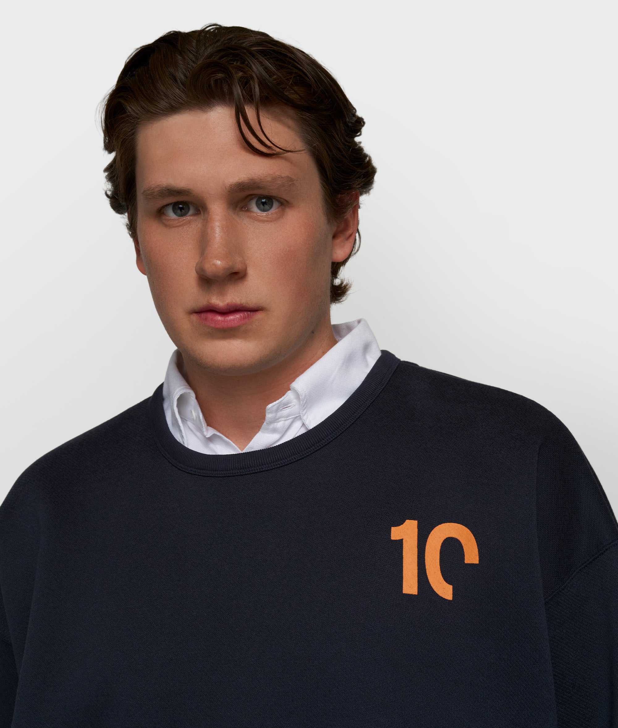 statement sweater | dark blue - Image 10