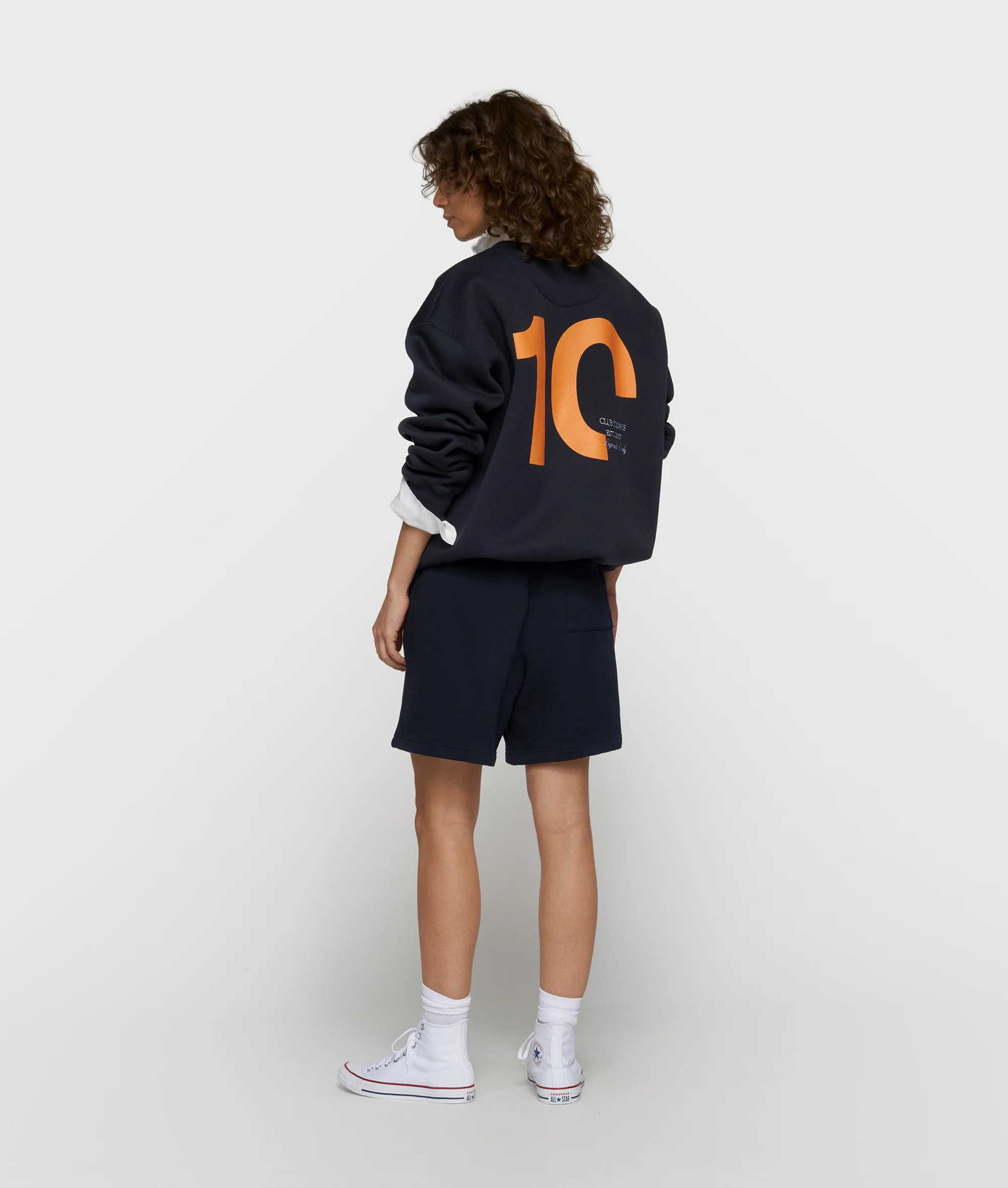 statement sweater | dark blue - Image 4