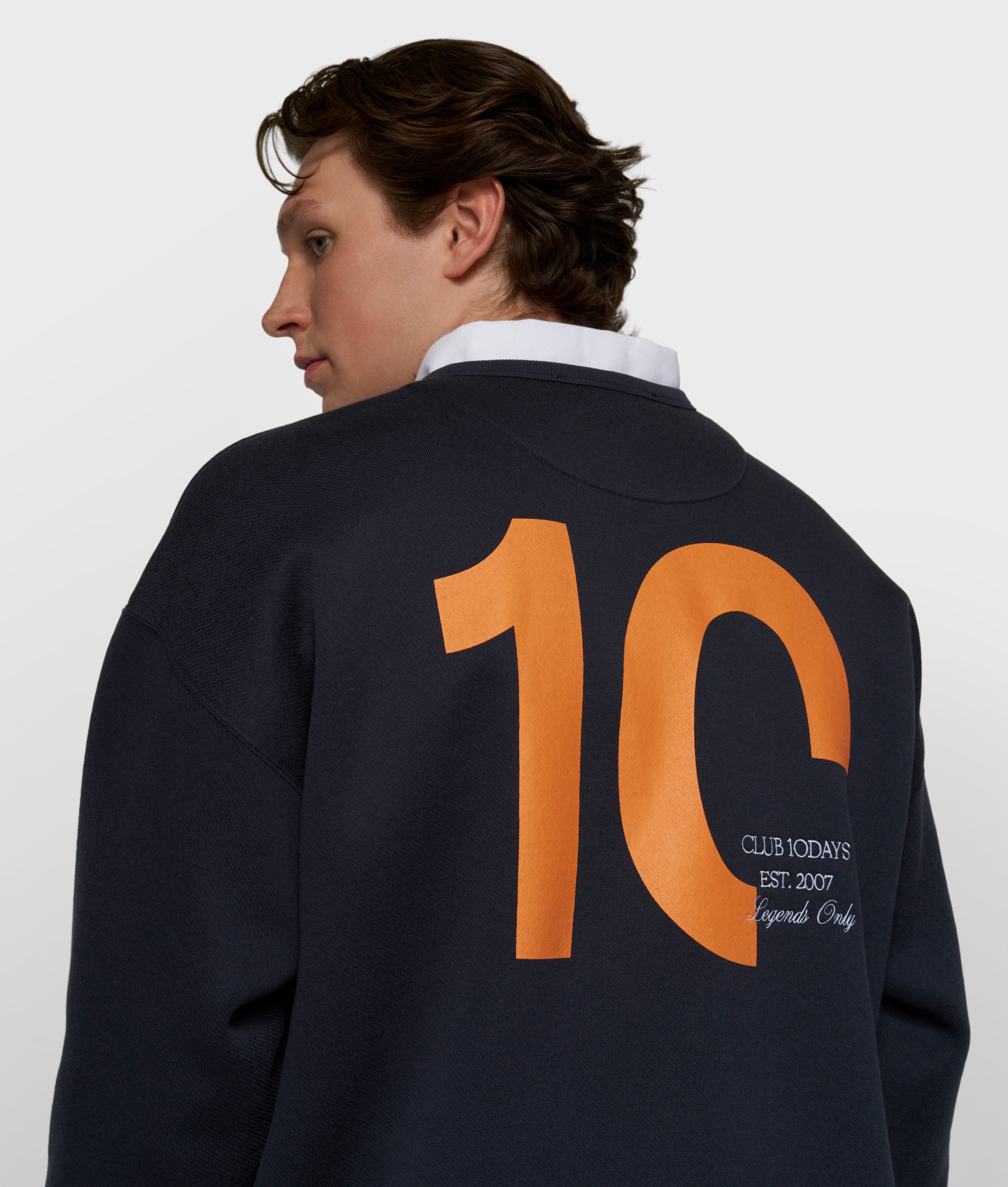 statement sweater | dark blue - Image 7