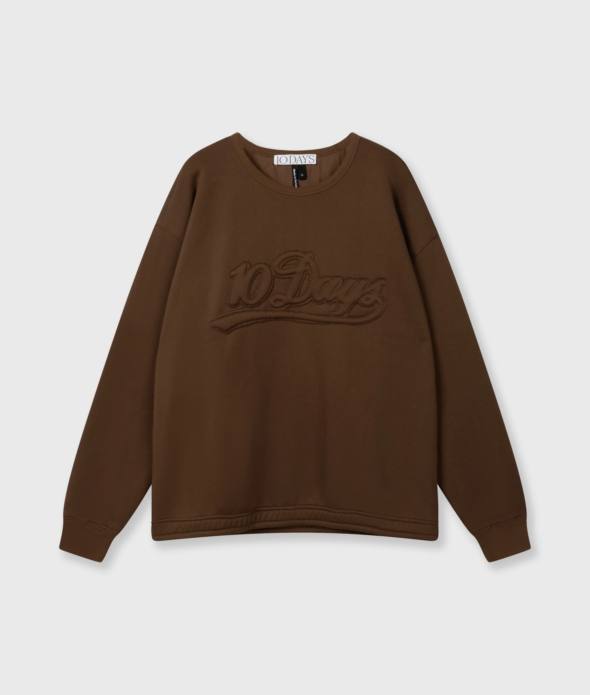 statement sweater | dark truffle - Image 5