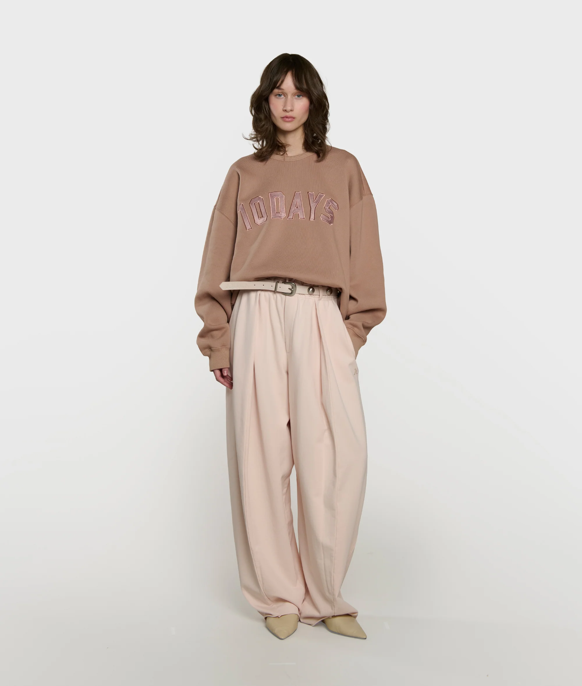 statement sweater | light fudge - Image 3